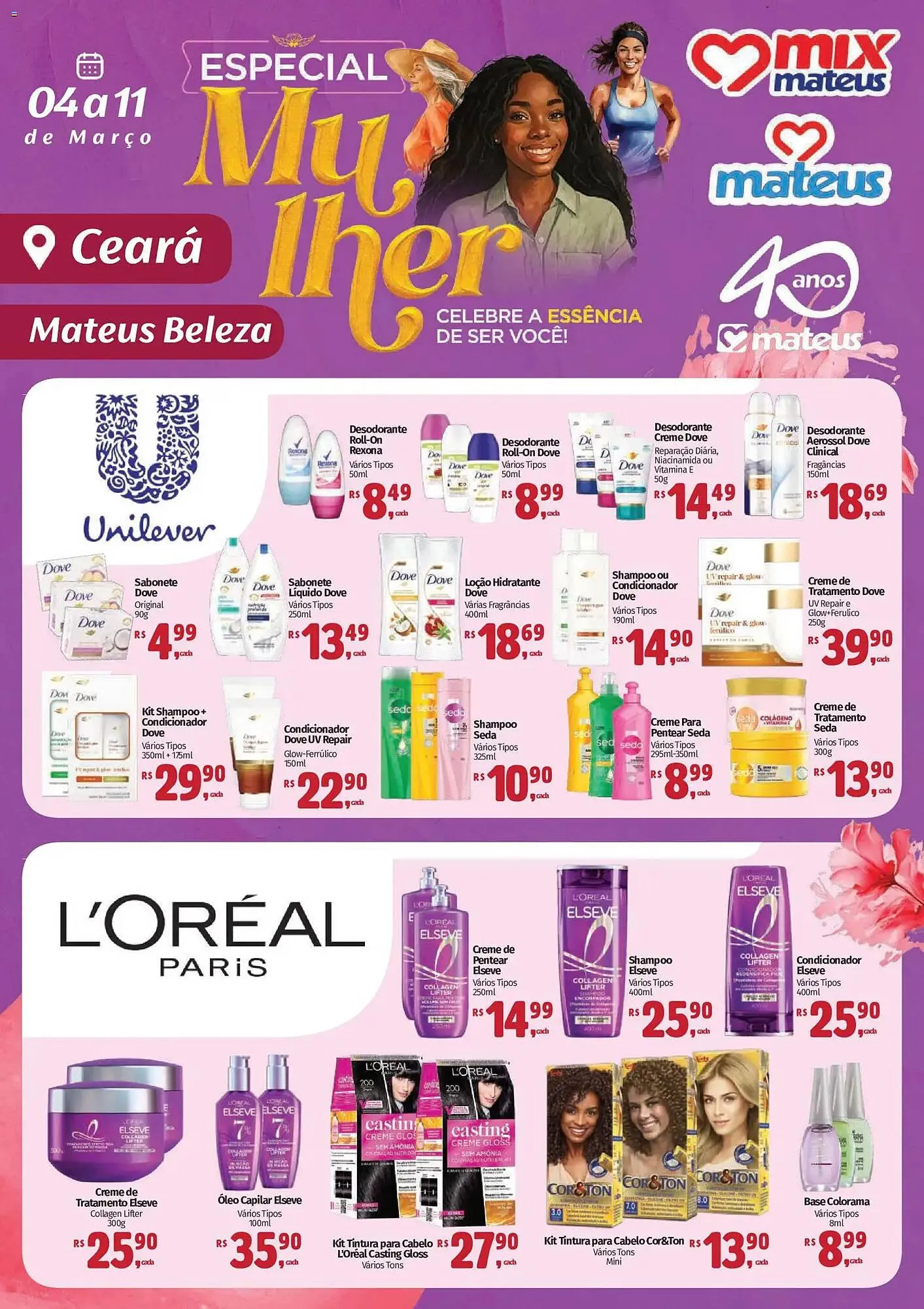 Encarte de Catálogo Supermercados Mateus 4 de março até 11 de março 2026 - Pagina 1