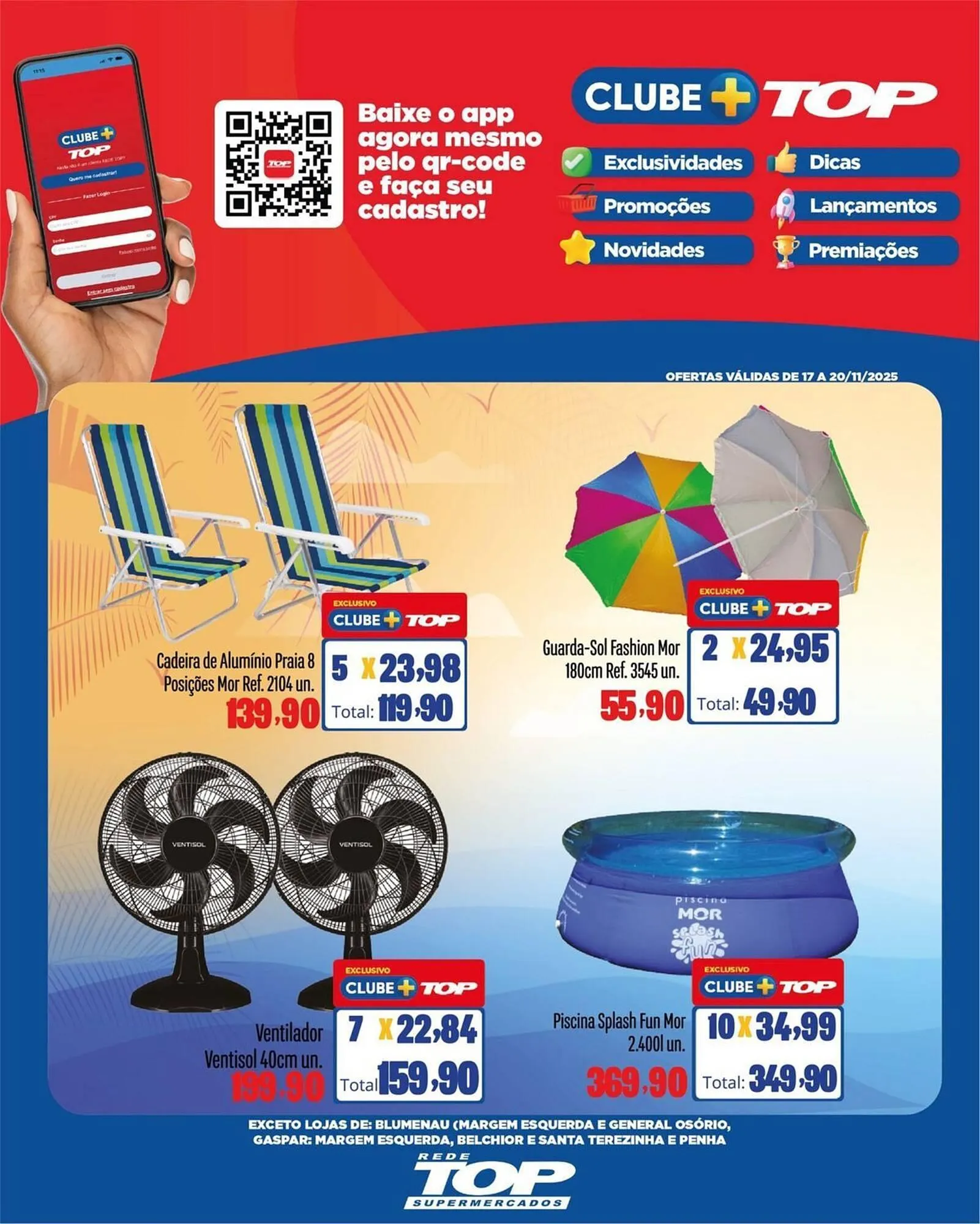 Encarte de Encarte Rede Top 17 de novembro até 20 de novembro 2025 - Pagina 1