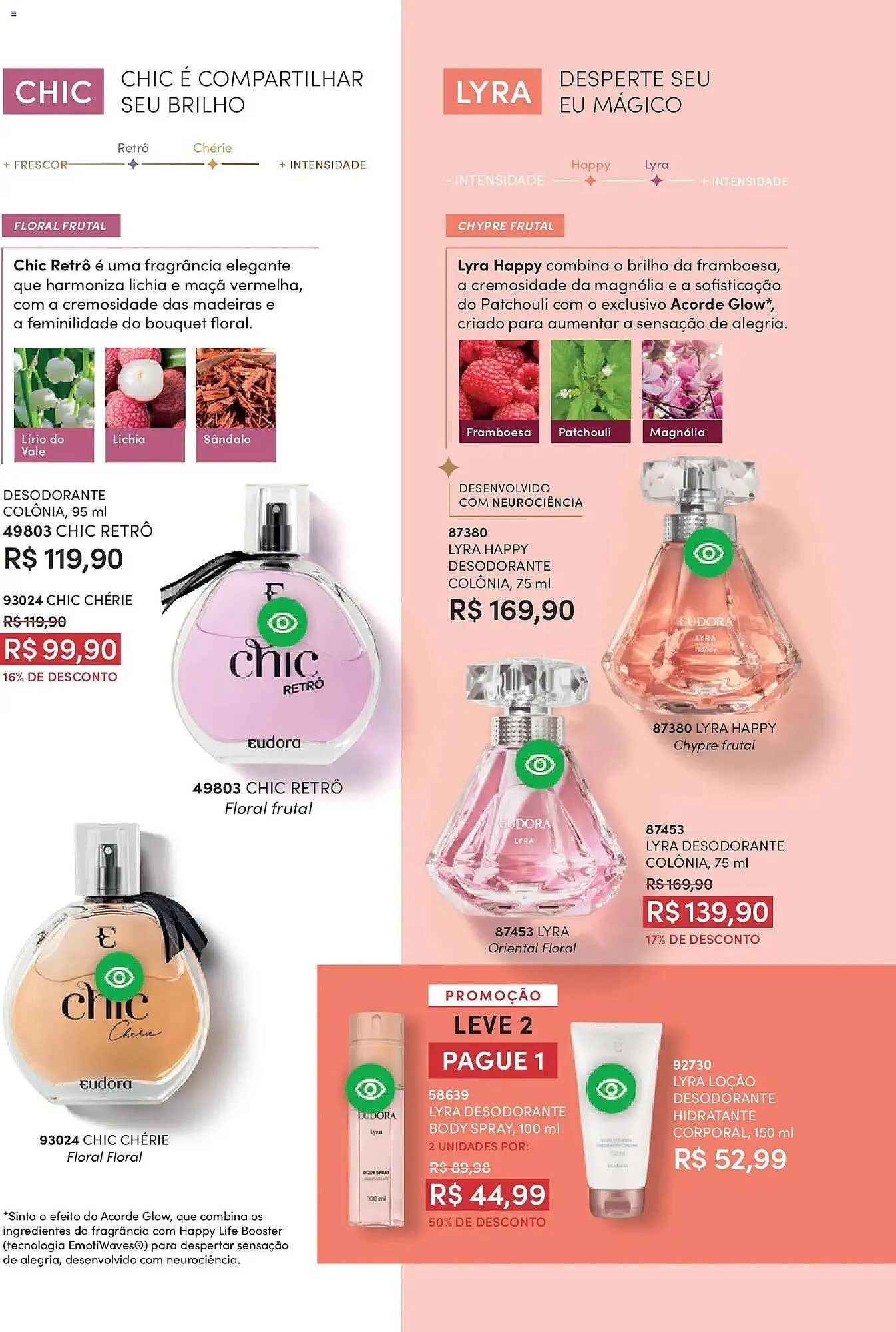 Encarte de Catálogo Eudora 19 de fevereiro até 19 de março 2026 - Pagina 106