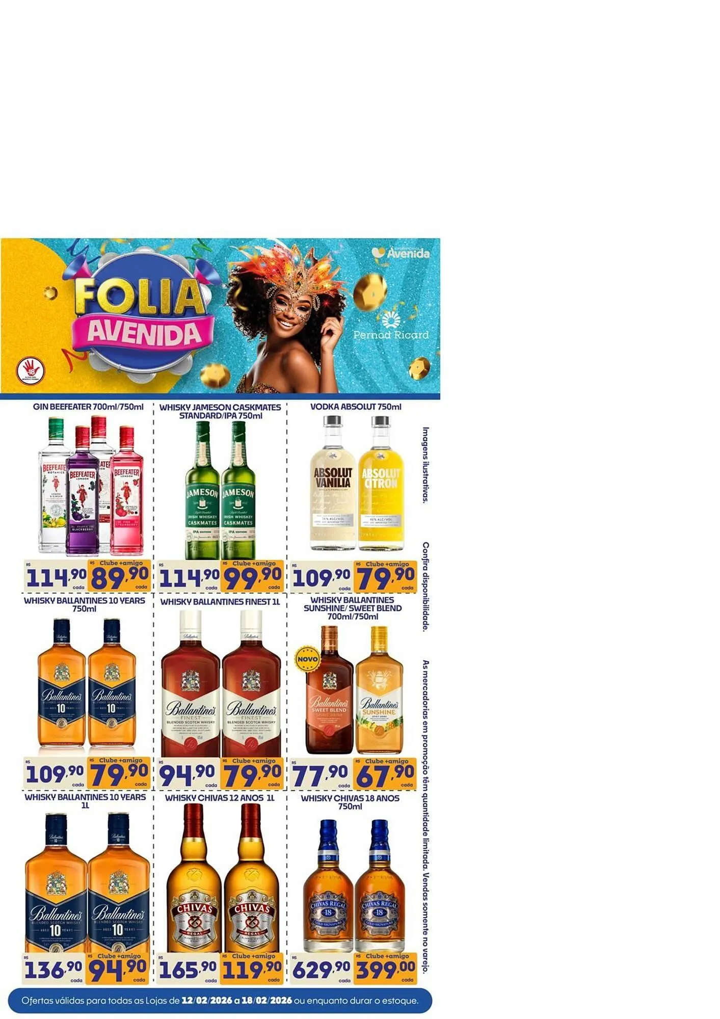Encarte de Catálogo Supermercados Avenida 17 de fevereiro até 22 de fevereiro 2026 - Pagina 14