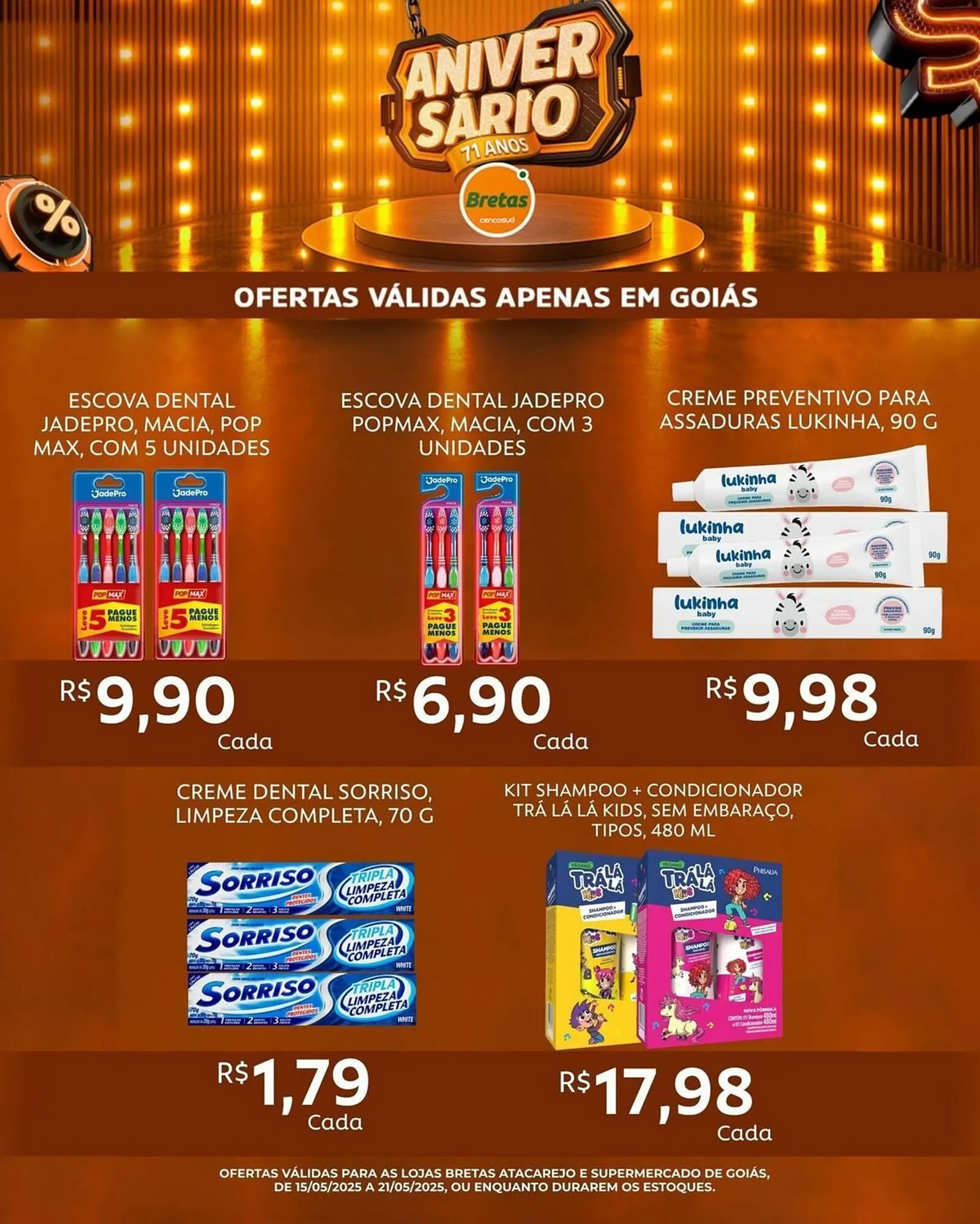 Encarte de Catálogo Supermercados Bretas 15 de maio até 21 de maio 2025 - Pagina 7