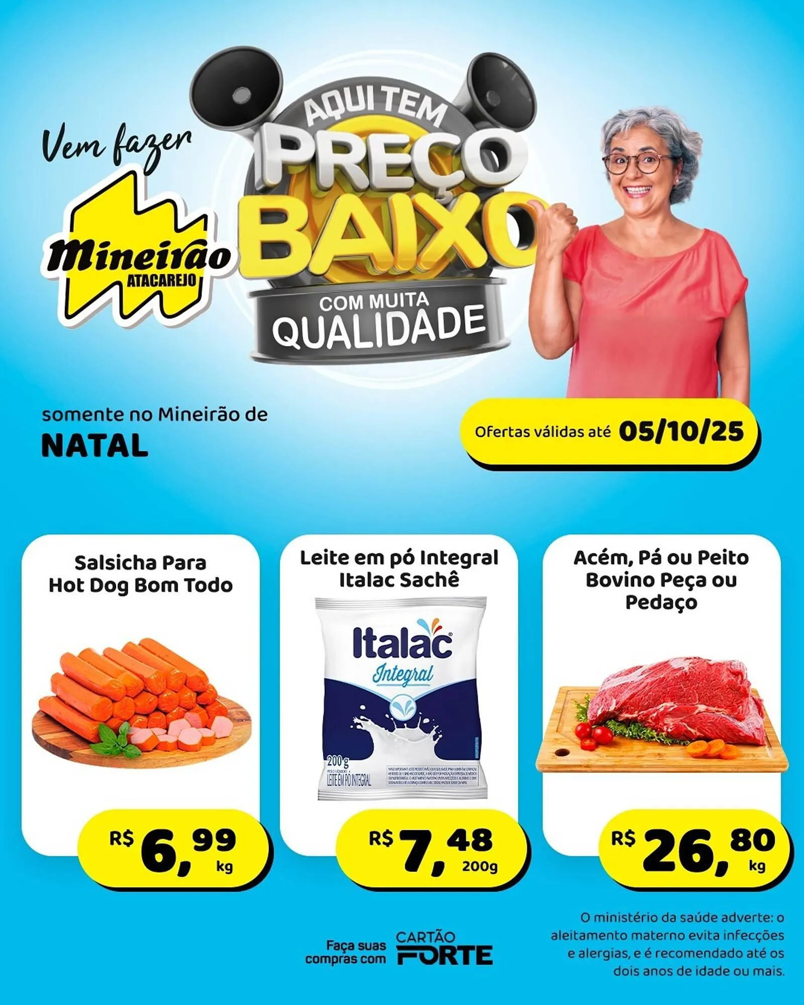 Encarte de Folheto Mineirão Atacarejo 29 de setembro até 5 de outubro 2025 - Pagina 1