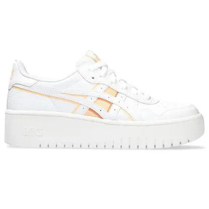Tênis ASICS Japan S PF - Feminino - Branco com Laranja
