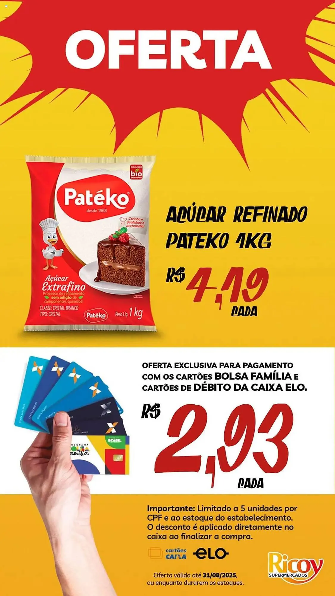 Encarte de Catálogo Ricoy Supermercados 11 de agosto até 1 de setembro 2025 - Pagina 3