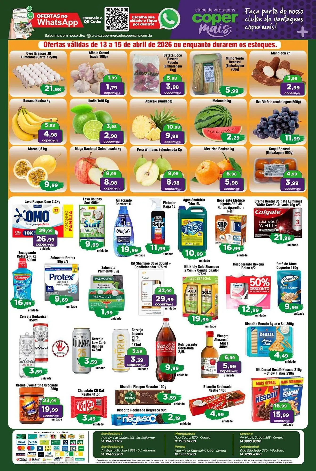 Encarte de Tabloide Copercana 13 de abril até 15 de abril 2026 - Pagina 2