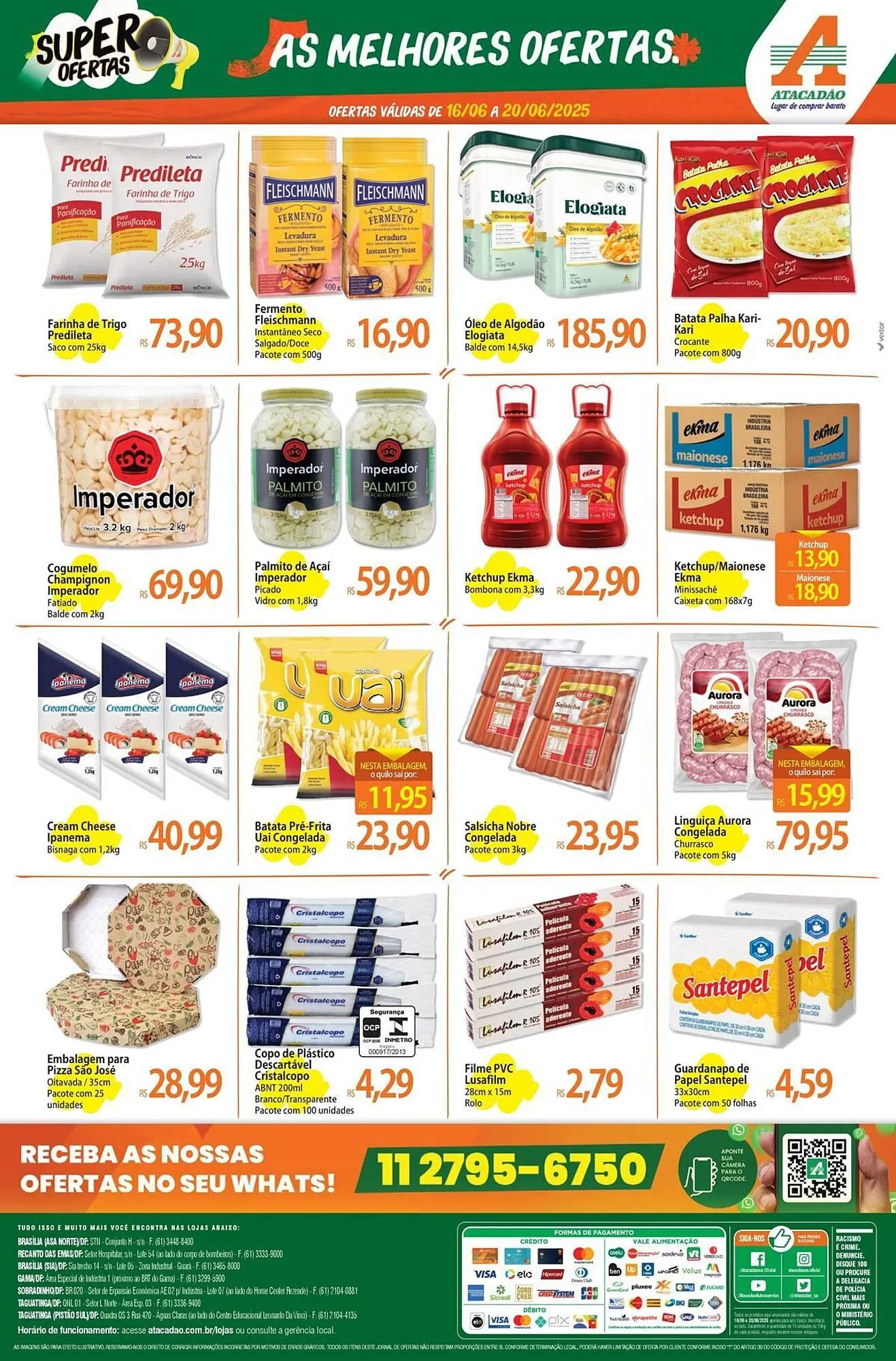Encarte de Catálogo Atacadão 16 de junho até 20 de junho 2025 - Pagina 4