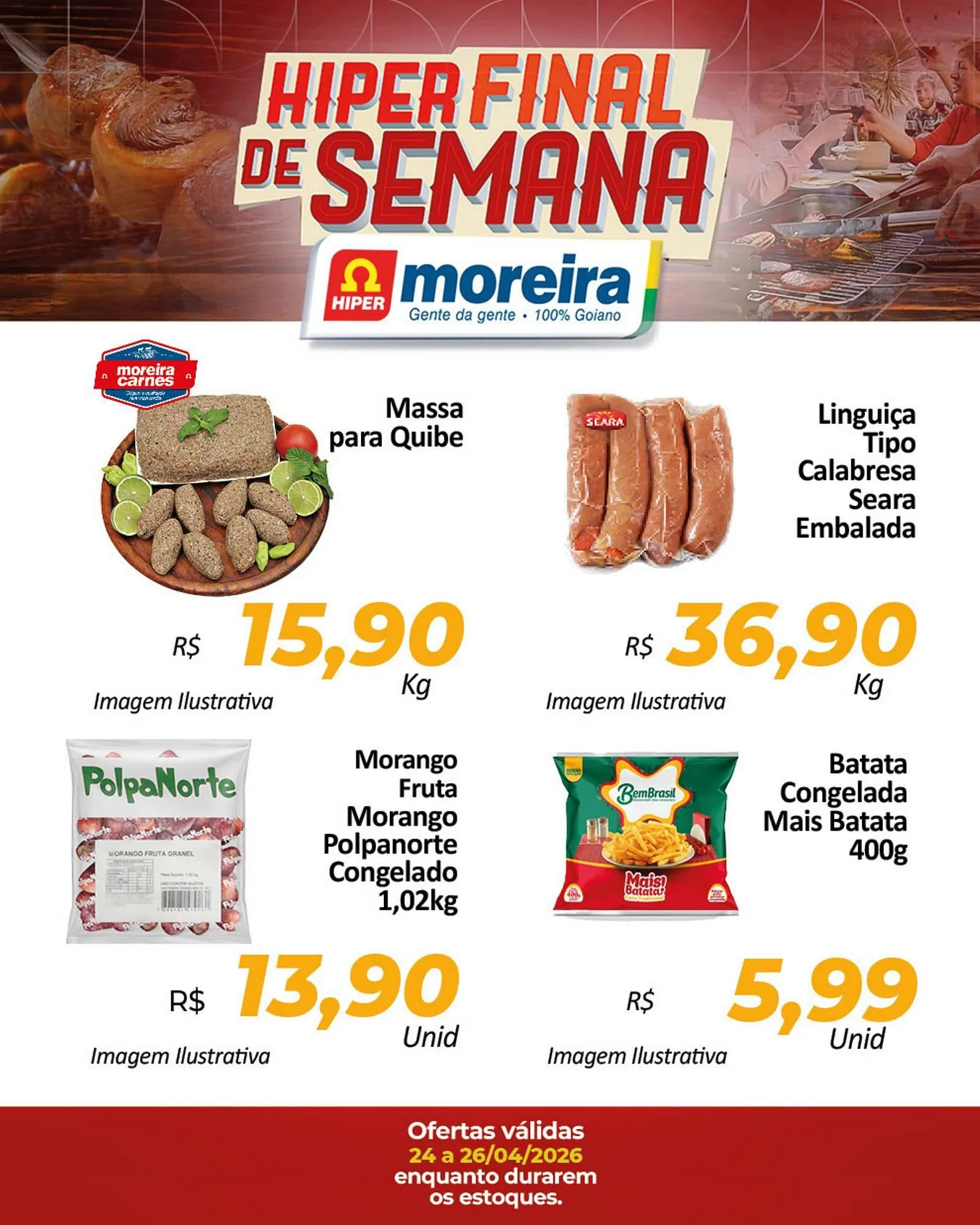 Encarte de Catálogo Hiper Moreira 23 de abril até 26 de abril 2026 - Pagina 2