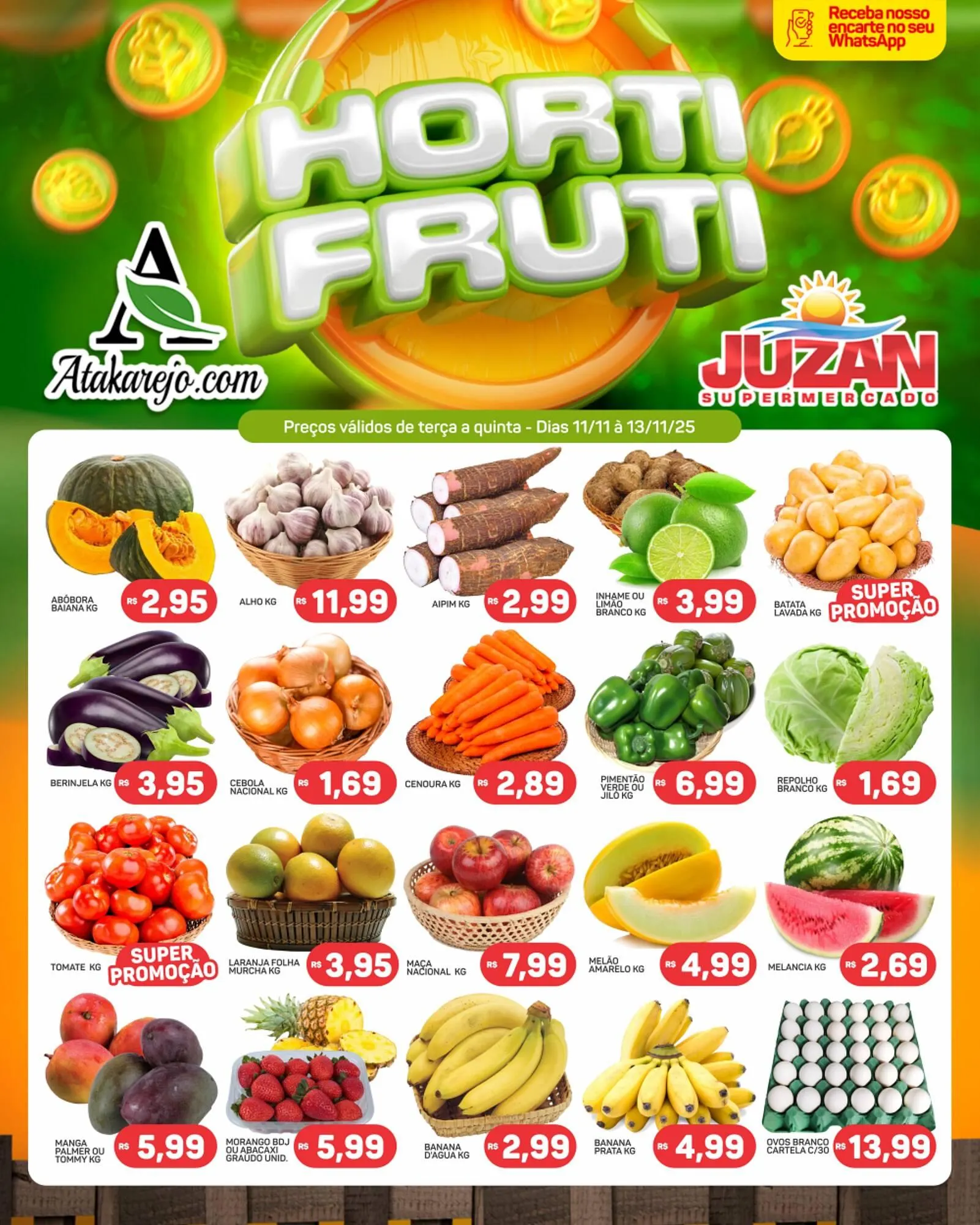 Encarte de Encarte Juzan 11 de novembro até 13 de novembro 2025 - Pagina 1