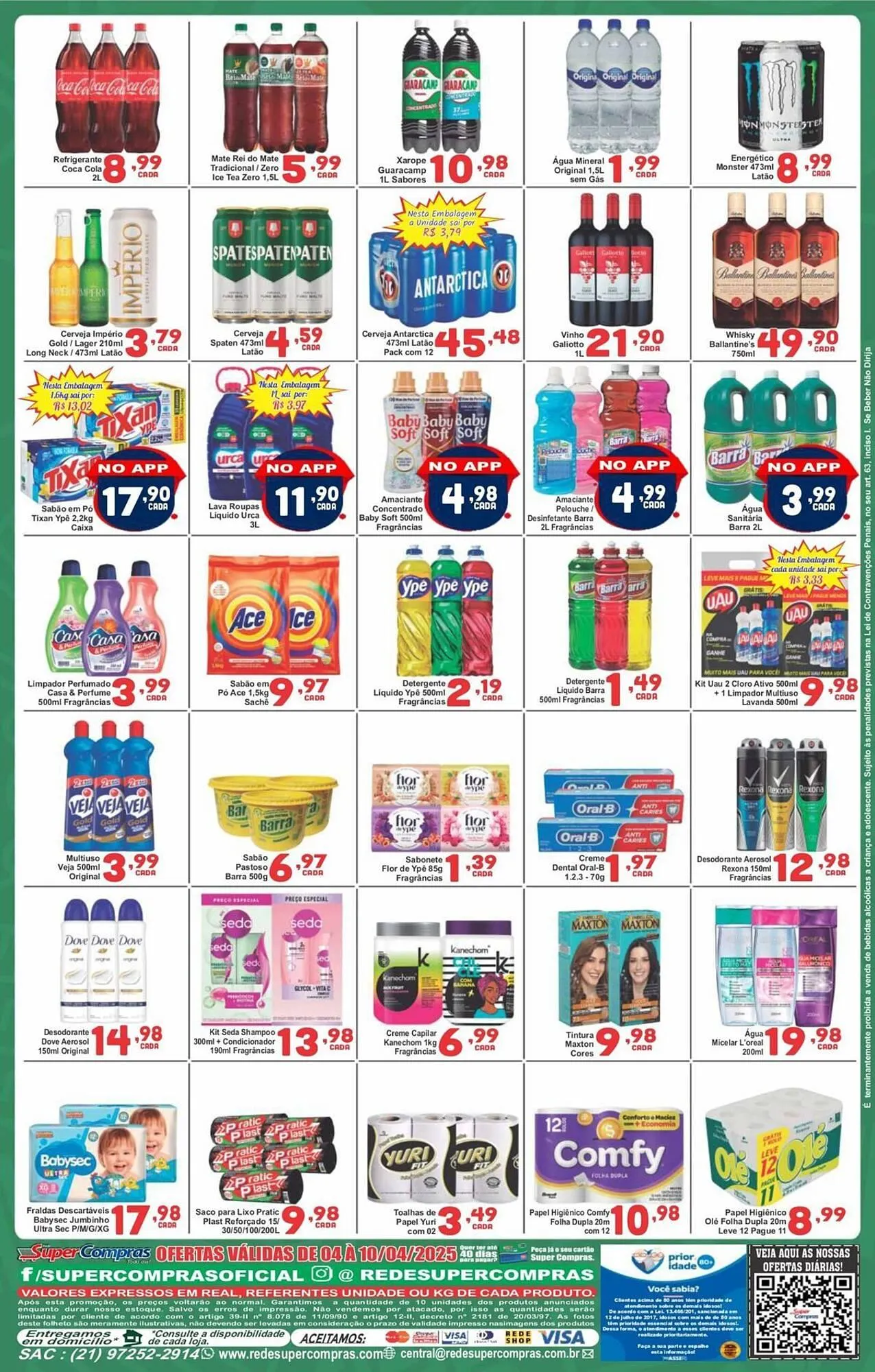 Encarte de Catálogo Rede Super Compras 4 de maio até 10 de maio 2025 - Pagina 4