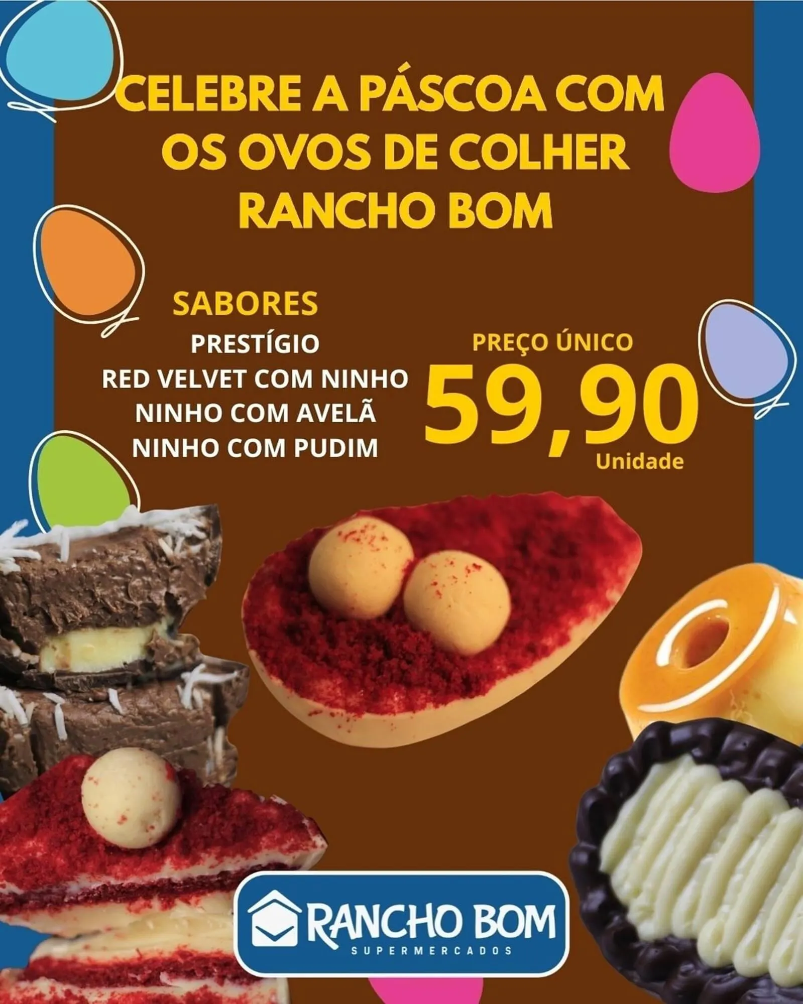 Encarte de Catálogo Rancho Bom Supermercados 1 de abril até 5 de abril 2026 - Pagina 1