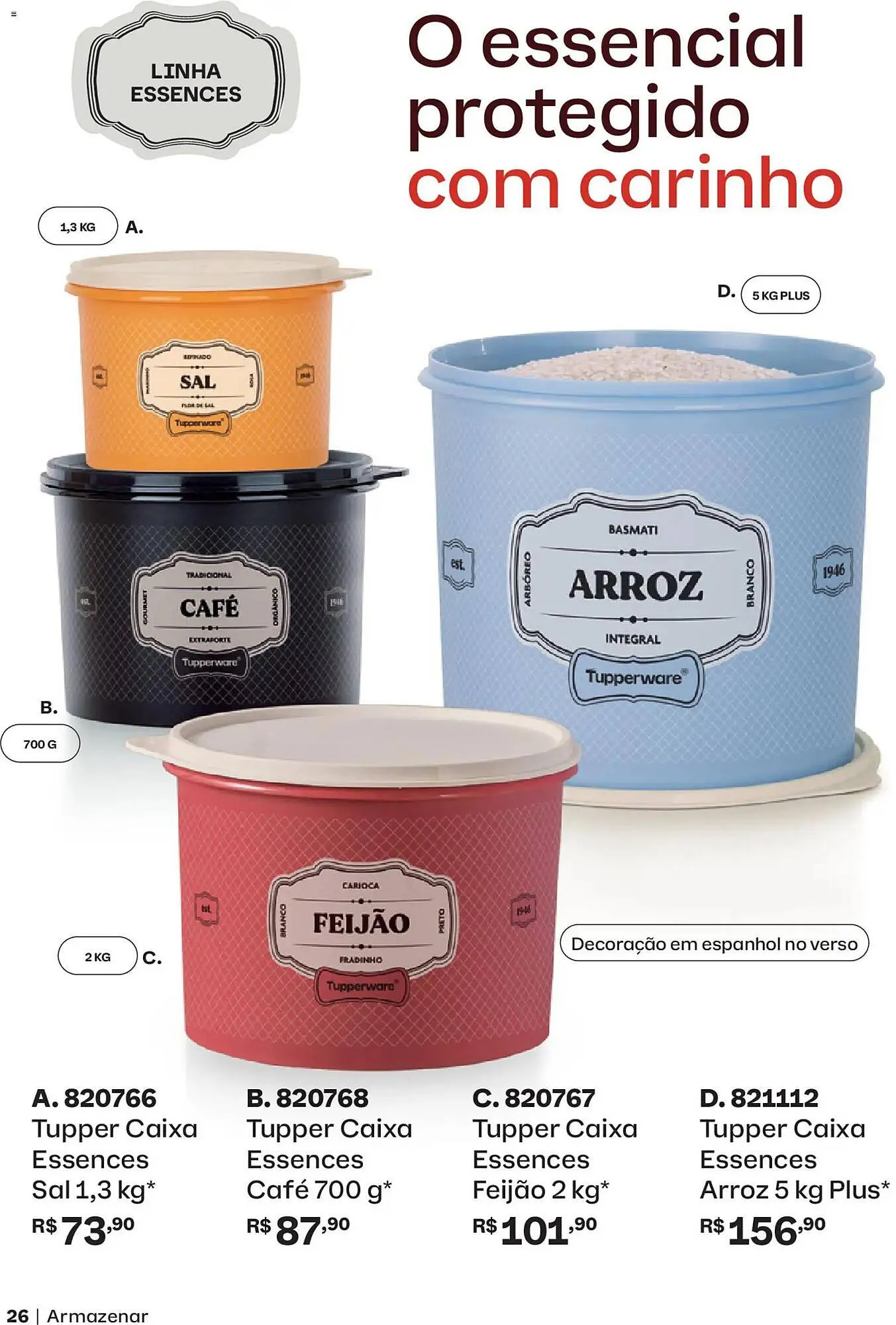 Encarte de Catálogo Tupperware 1 de abril até 30 de abril 2026 - Pagina 26