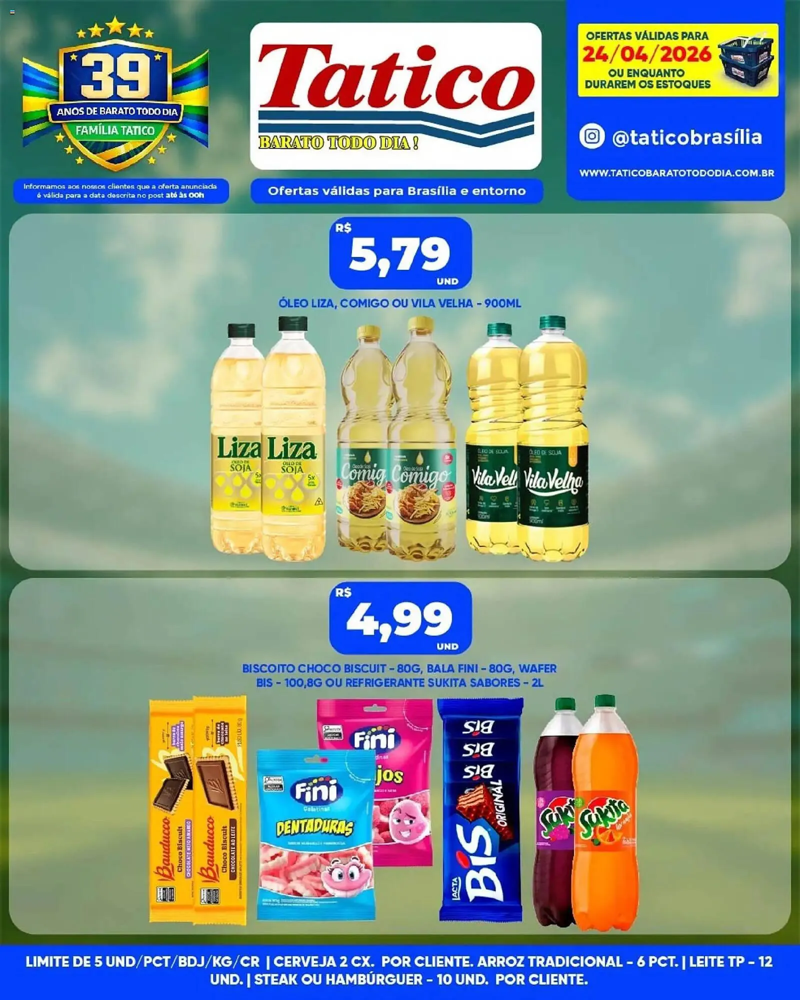 Encarte de Tabloide Tatico 24 de abril até 24 de abril 2026 - Pagina 5