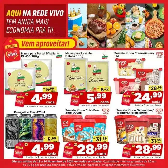 Encarte de Ofertas Rede Vivo 19 de novembro até 24 de novembro 2024 - Pagina 5
