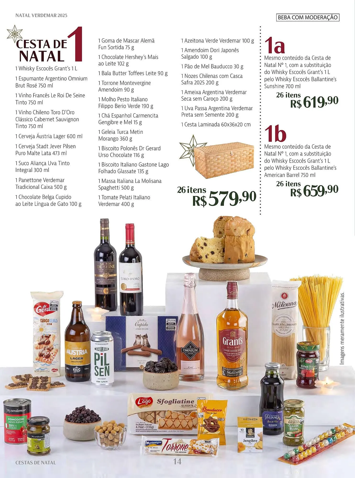 Encarte de Catálogo Verdemar Supermercado 1 de dezembro até 25 de dezembro 2025 - Pagina 14