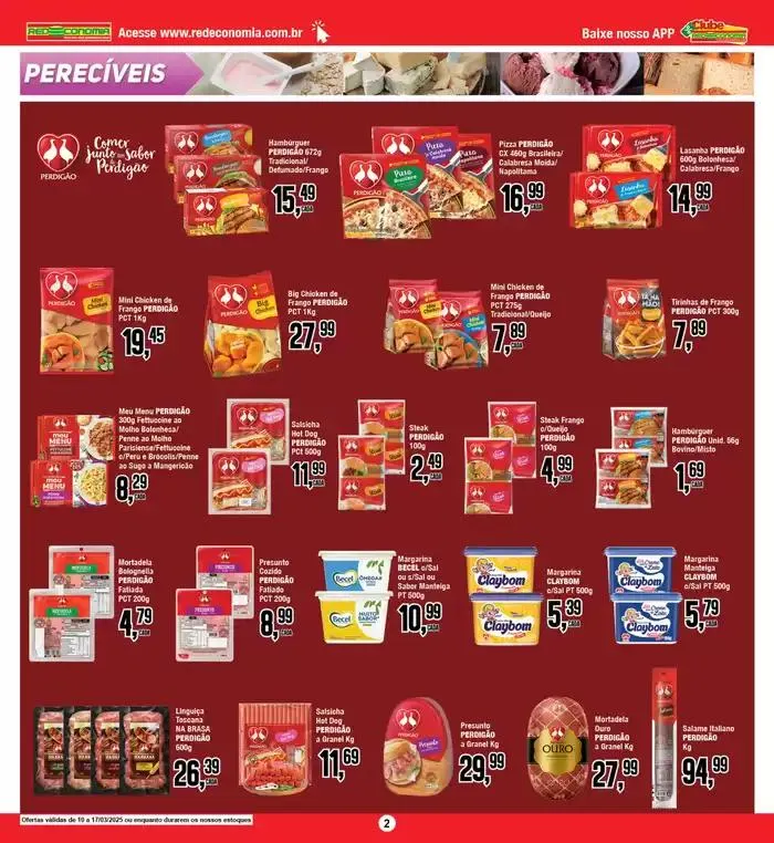 Encarte de Ofertas Rede Economia 10 de março até 17 de março 2025 - Pagina 14