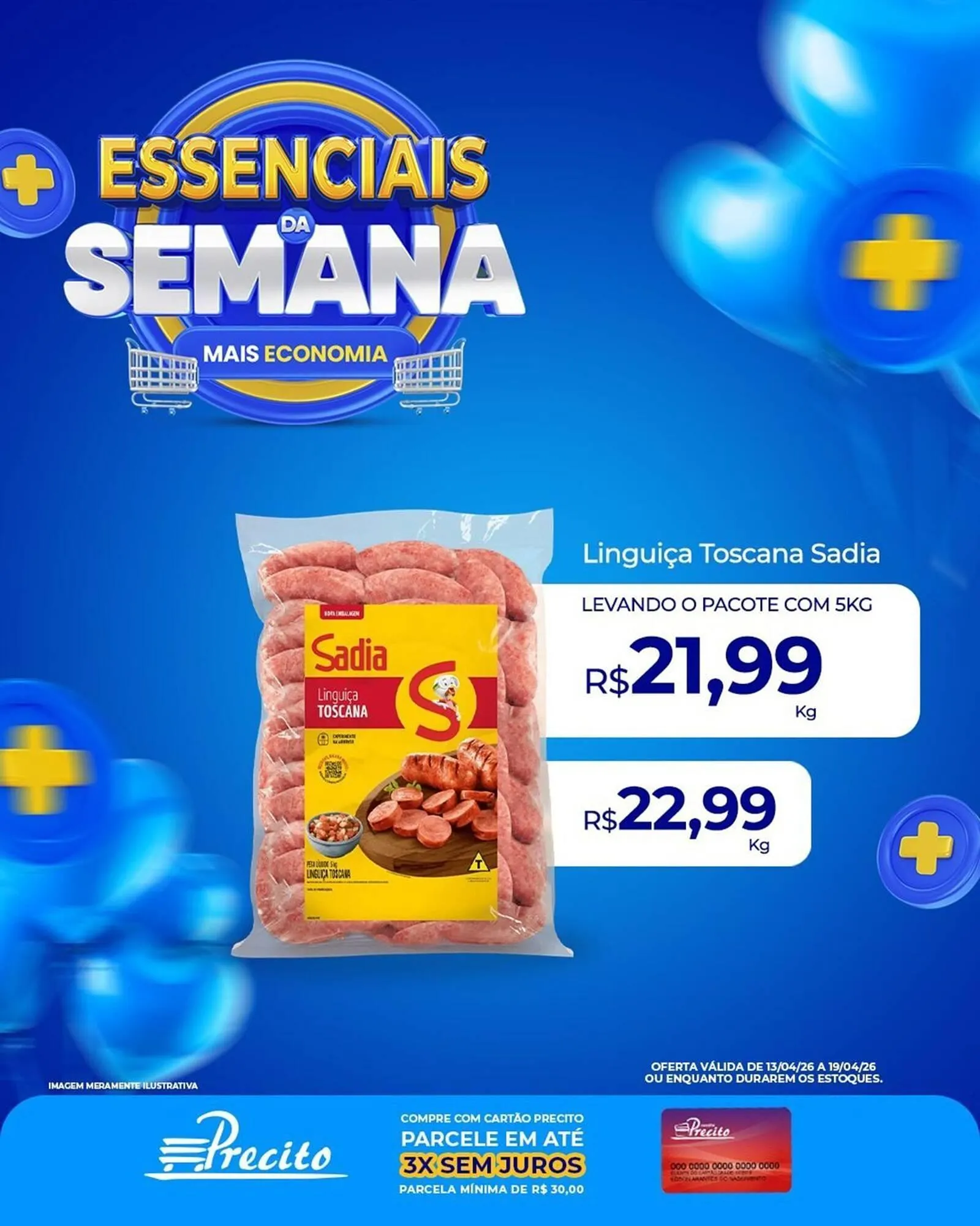 Encarte de Catálogo Supermercado Precito 13 de abril até 19 de abril 2026 - Pagina 29
