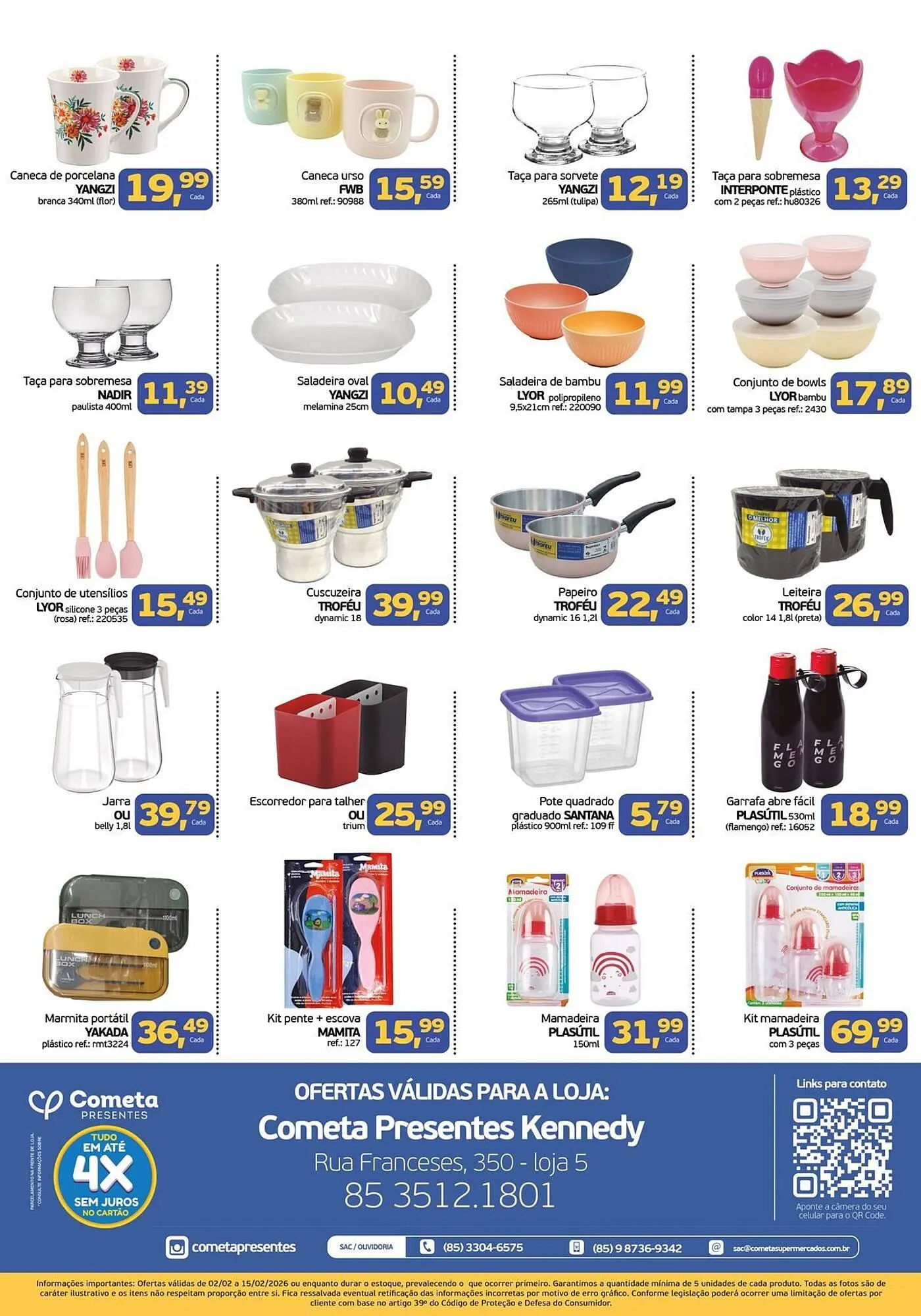 Encarte de Encarte Cometa Supermercados 2 de fevereiro até 15 de fevereiro 2026 - Pagina 2