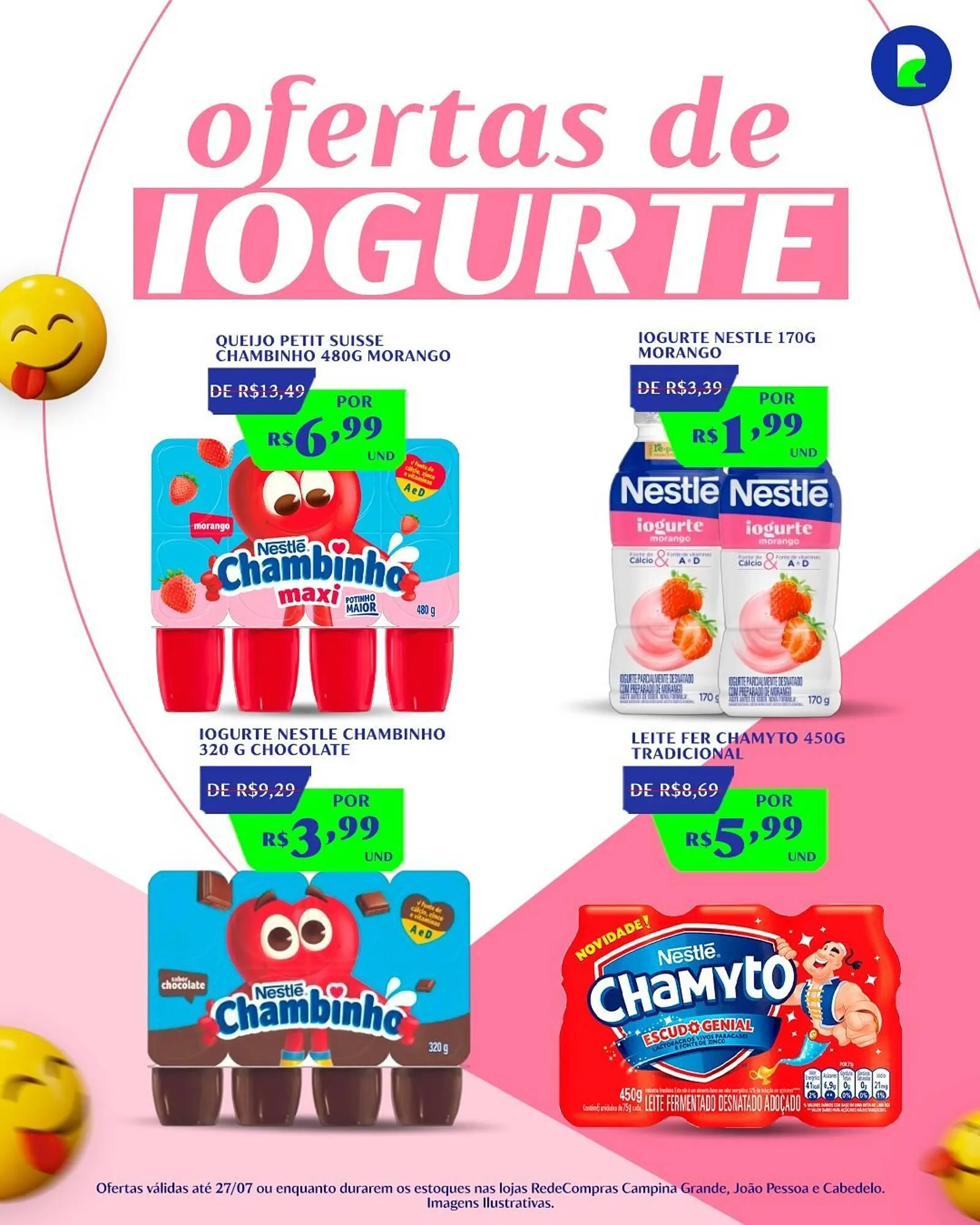 Encarte de Catálogo Rede Compras 26 de julho até 27 de julho 2025 - Pagina 1