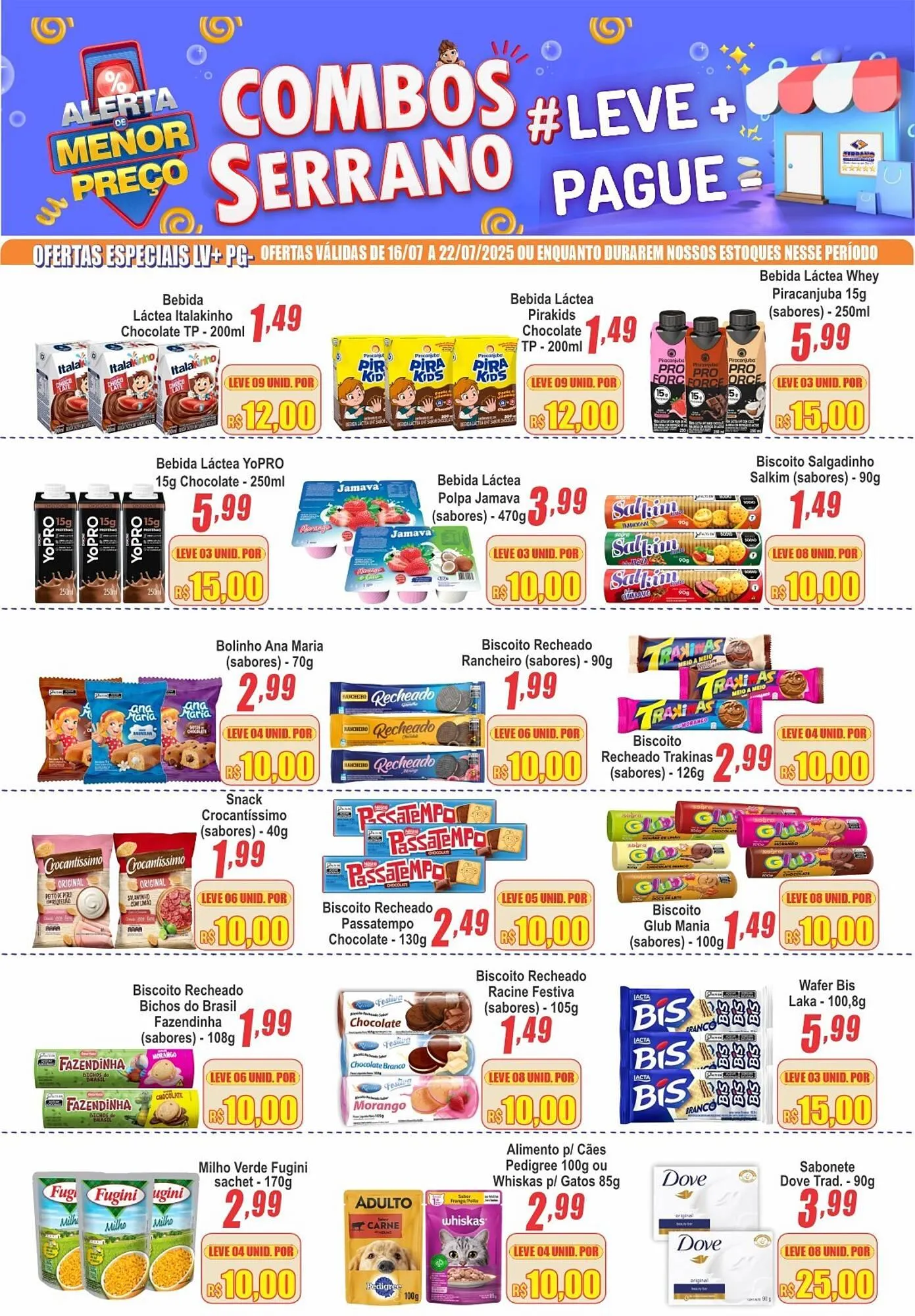 Encarte de Catálogo Serrano Supermercado 16 de julho até 17 de julho 2025 - Pagina 4