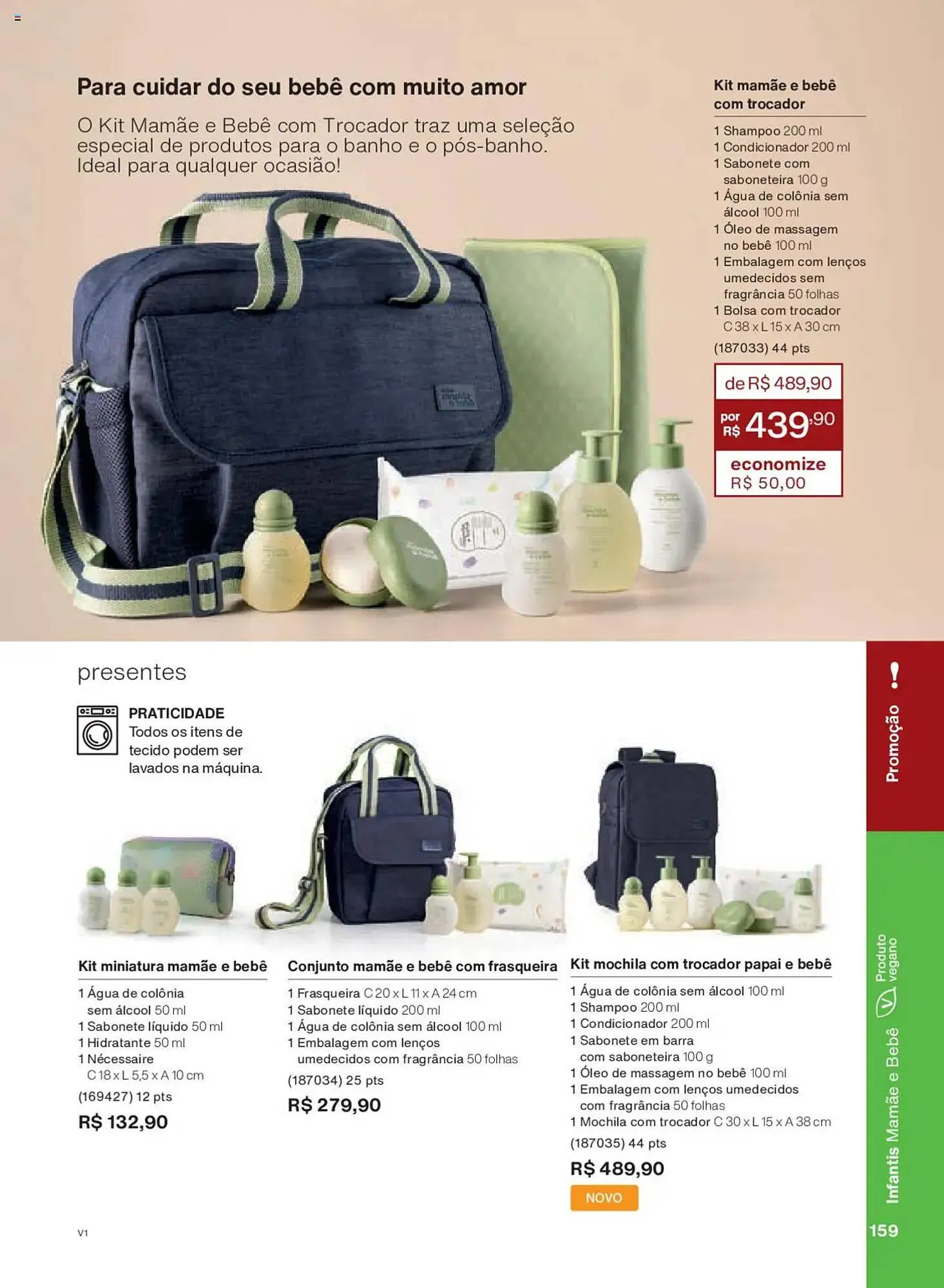 Encarte de Catálogo Natura 18 de agosto até 9 de setembro 2025 - Pagina 159