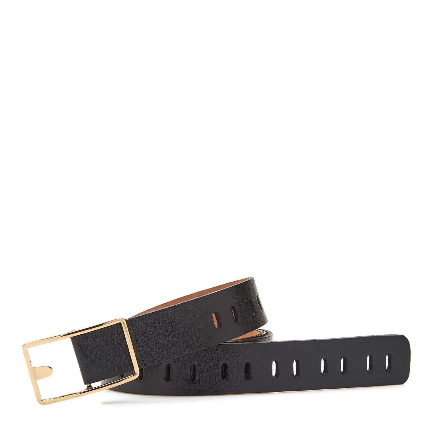 Cinto Couro Atanado Preto