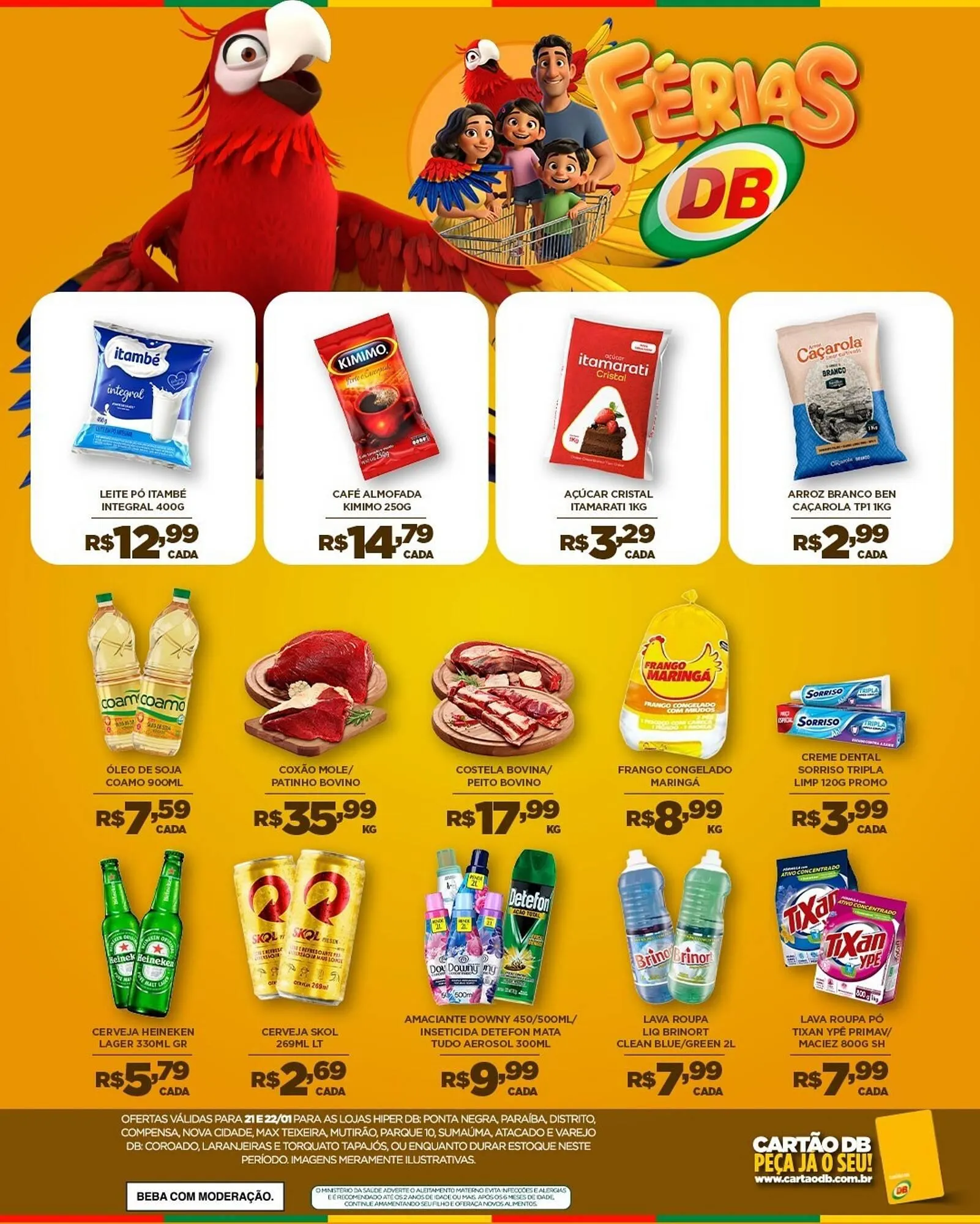 Encarte de Catálogo DB Supermercados 21 de janeiro até 22 de janeiro 2026 - Pagina 4