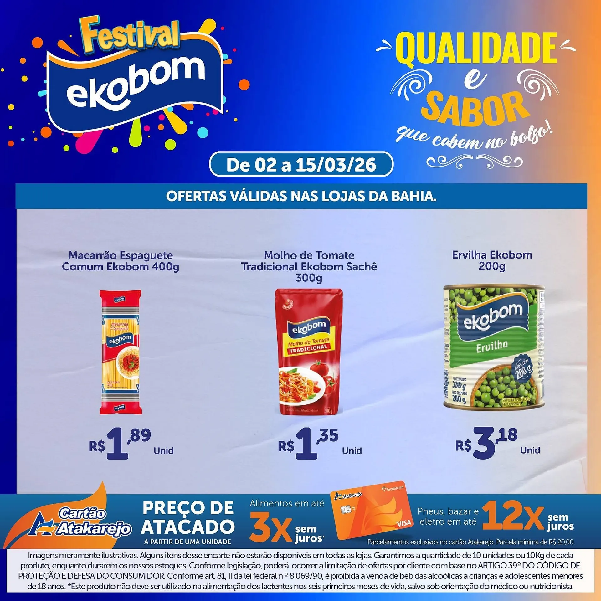 Encarte de Encarte Atakarejo 3 de março até 15 de março 2026 - Pagina 3