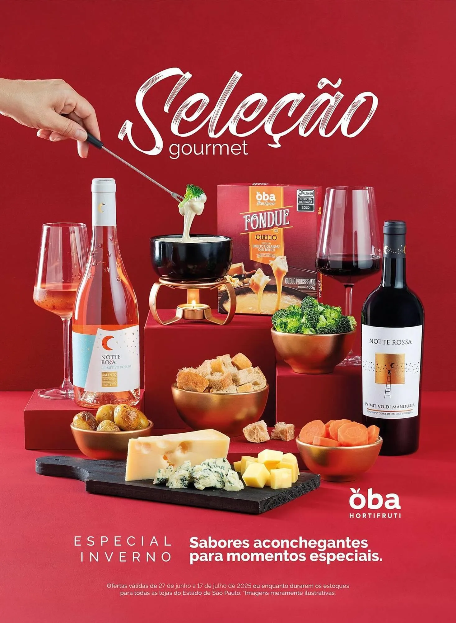 Encarte de Catálogo Oba Hortifruti 27 de junho até 17 de julho 2025 - Pagina 1