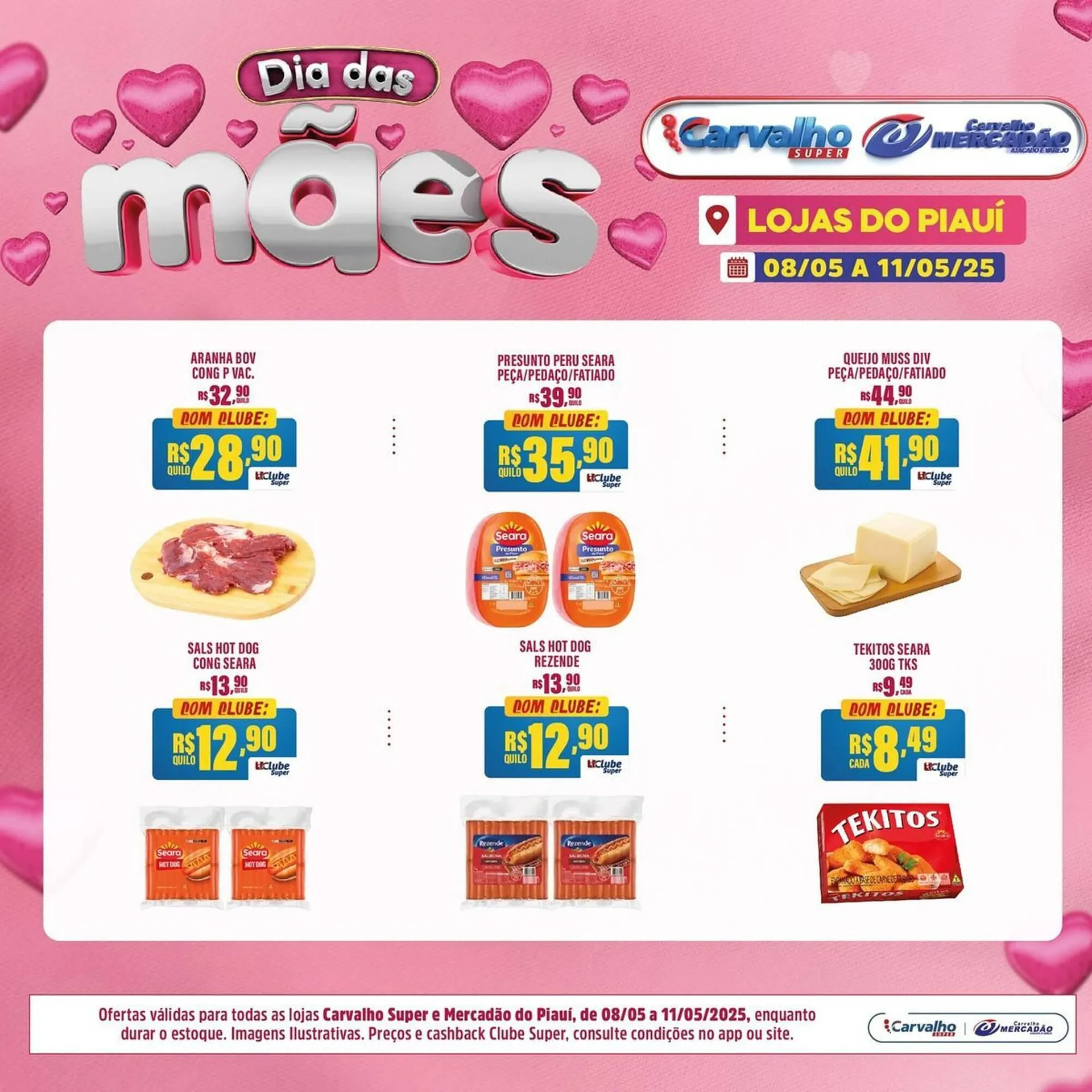 Encarte de Catálogo Carvalho Supermercado 8 de maio até 11 de maio 2025 - Pagina 5