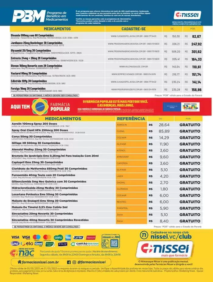 Encarte de Preços “POR” válido para o Estado do Paraná 4 de março até 31 de março 2025 - Pagina 32