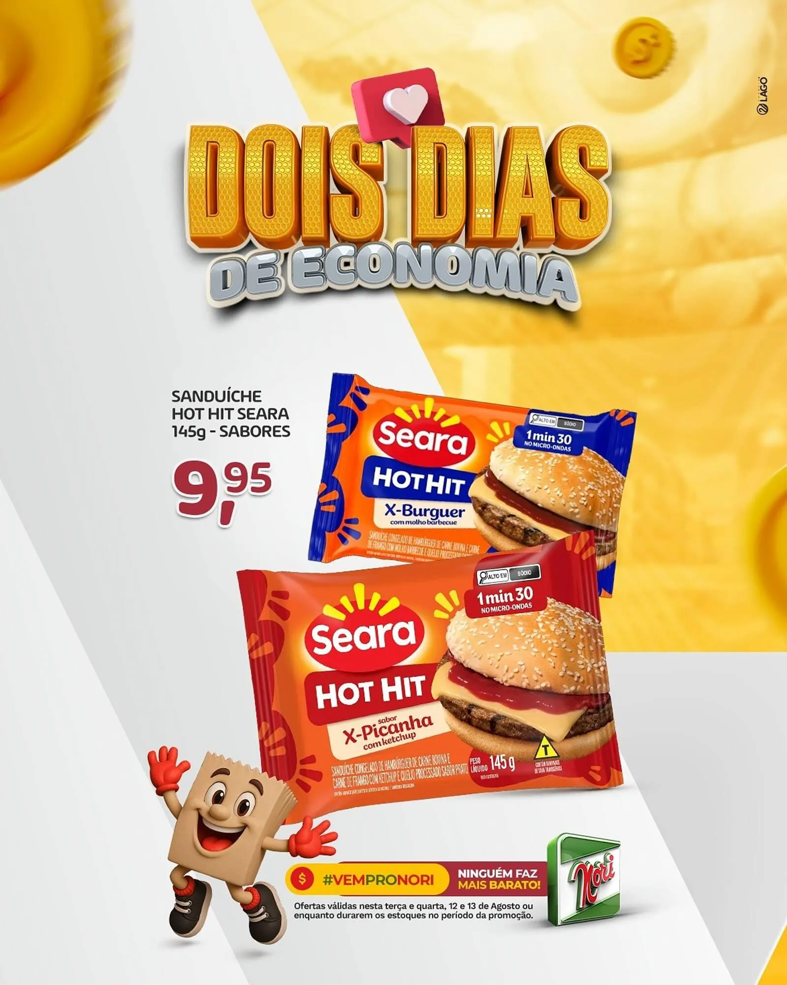 Encarte de Catálogo Supermercados Nori 12 de agosto até 13 de agosto 2025 - Pagina 2