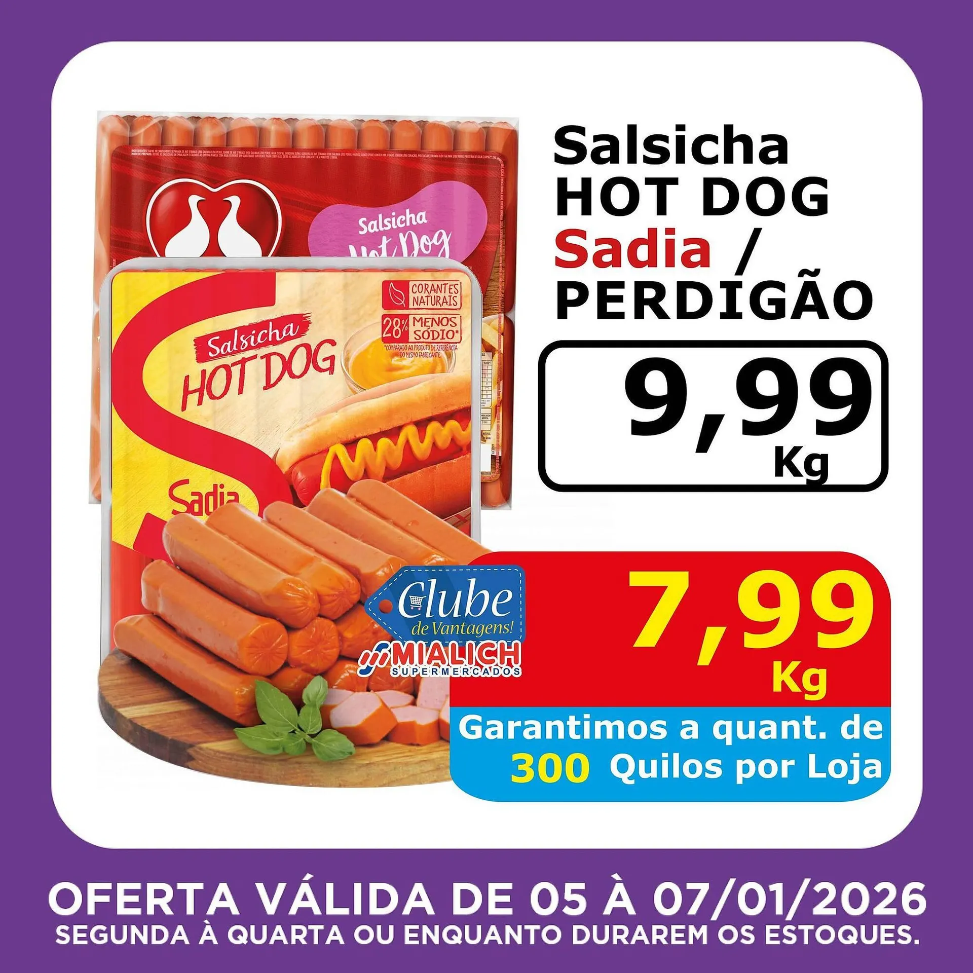 Encarte de Catálogo Mialich Supermercados 5 de janeiro até 7 de janeiro 2026 - Pagina 3