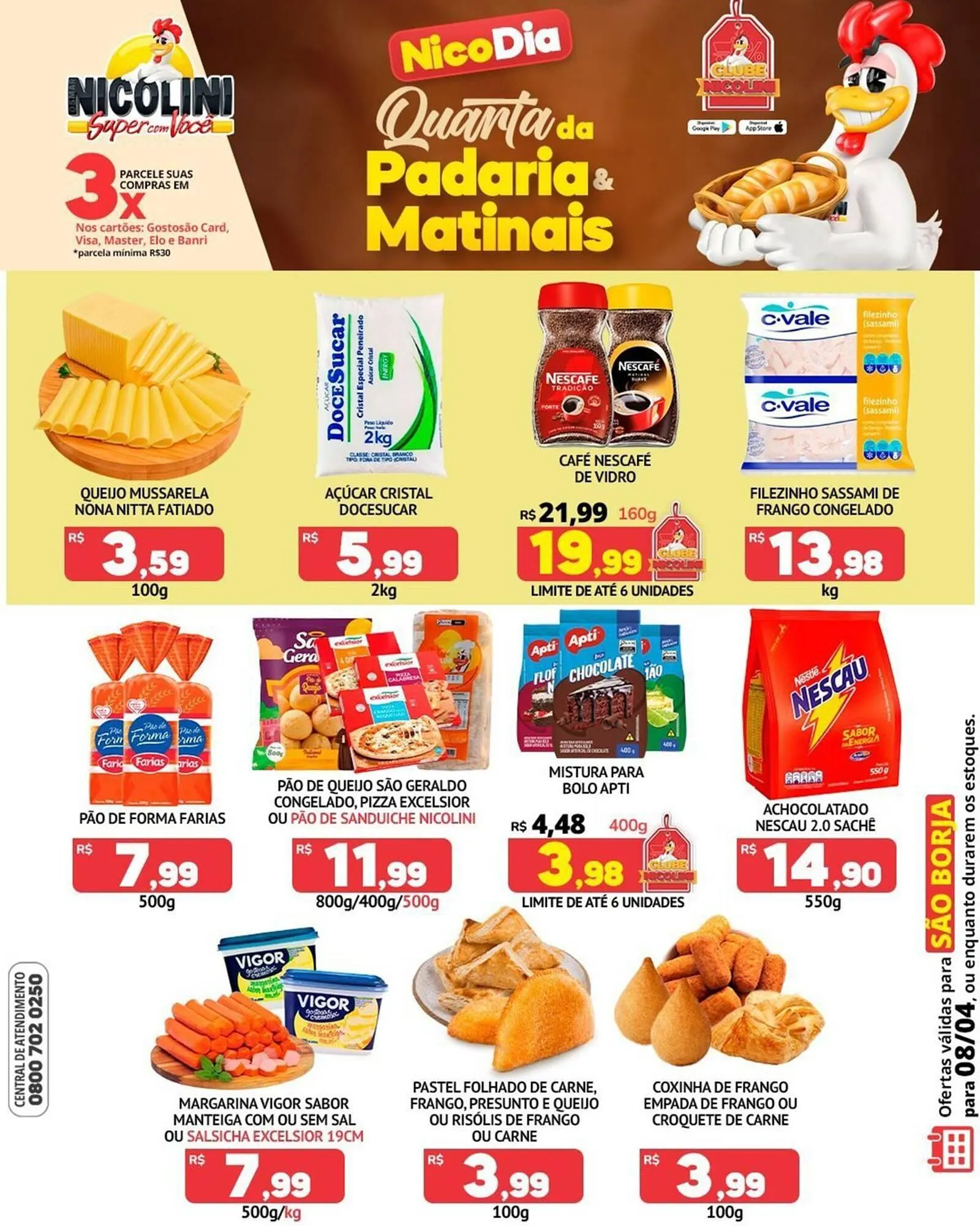 Encarte de Catálogo Super Nicolini 8 de abril até 8 de abril 2026 - Pagina 1