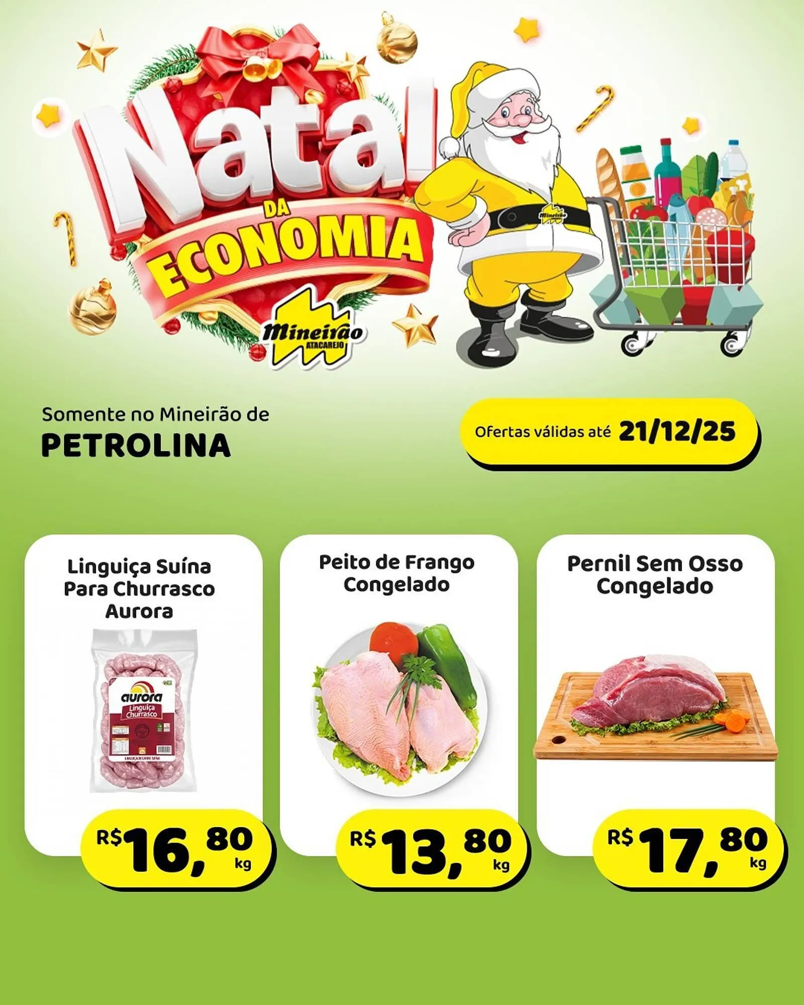 Encarte de Folheto Mineirão Atacarejo 15 de dezembro até 21 de dezembro 2025 - Pagina 1