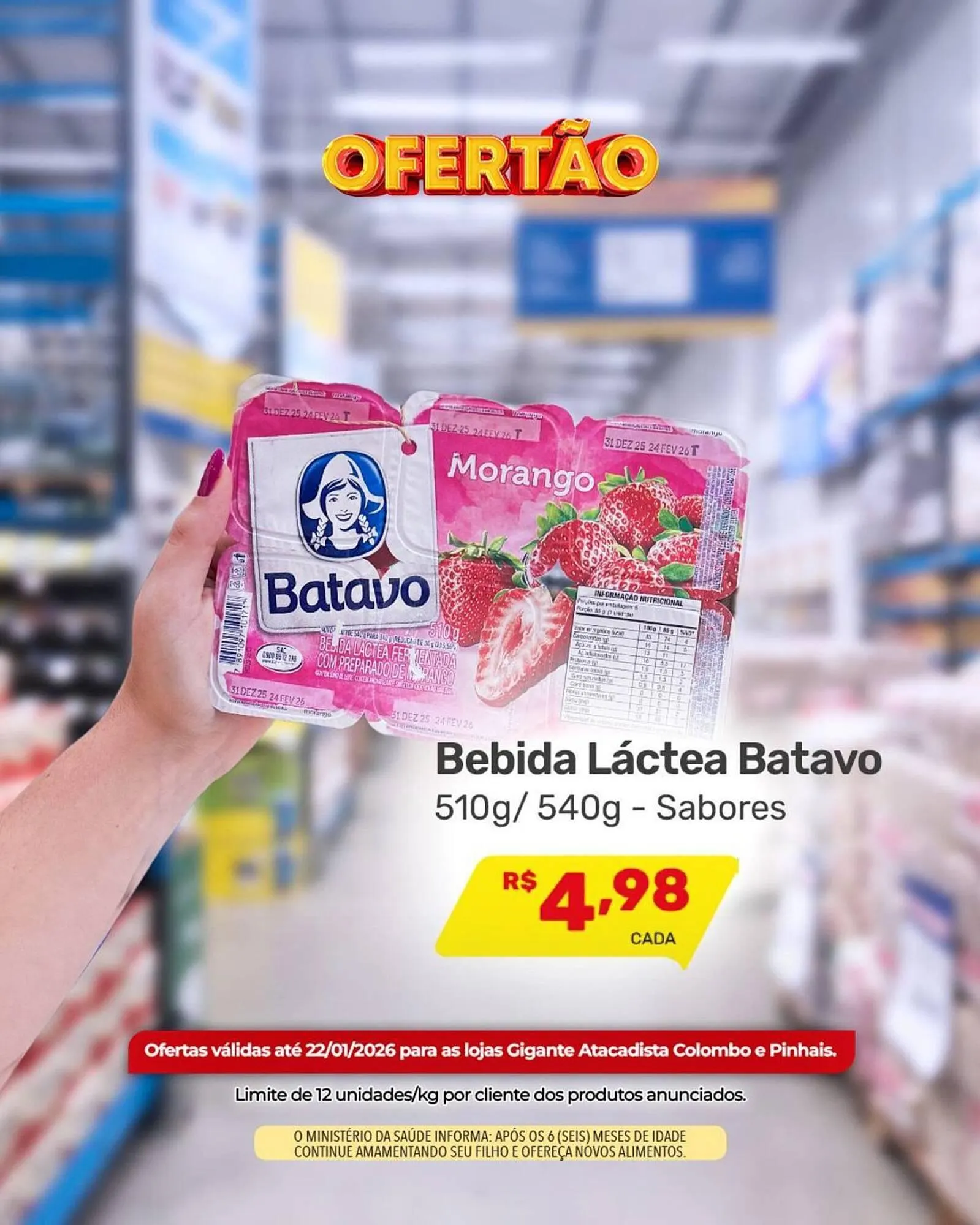 Encarte de Encarte Gigante Atacadista 21 de janeiro até 22 de janeiro 2026 - Pagina 6