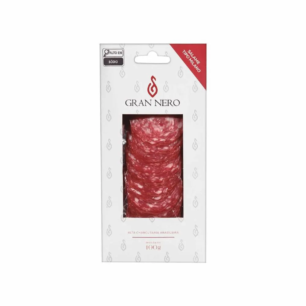 Salame Tipo Milano Grannero 100g | Oba Hortifruti