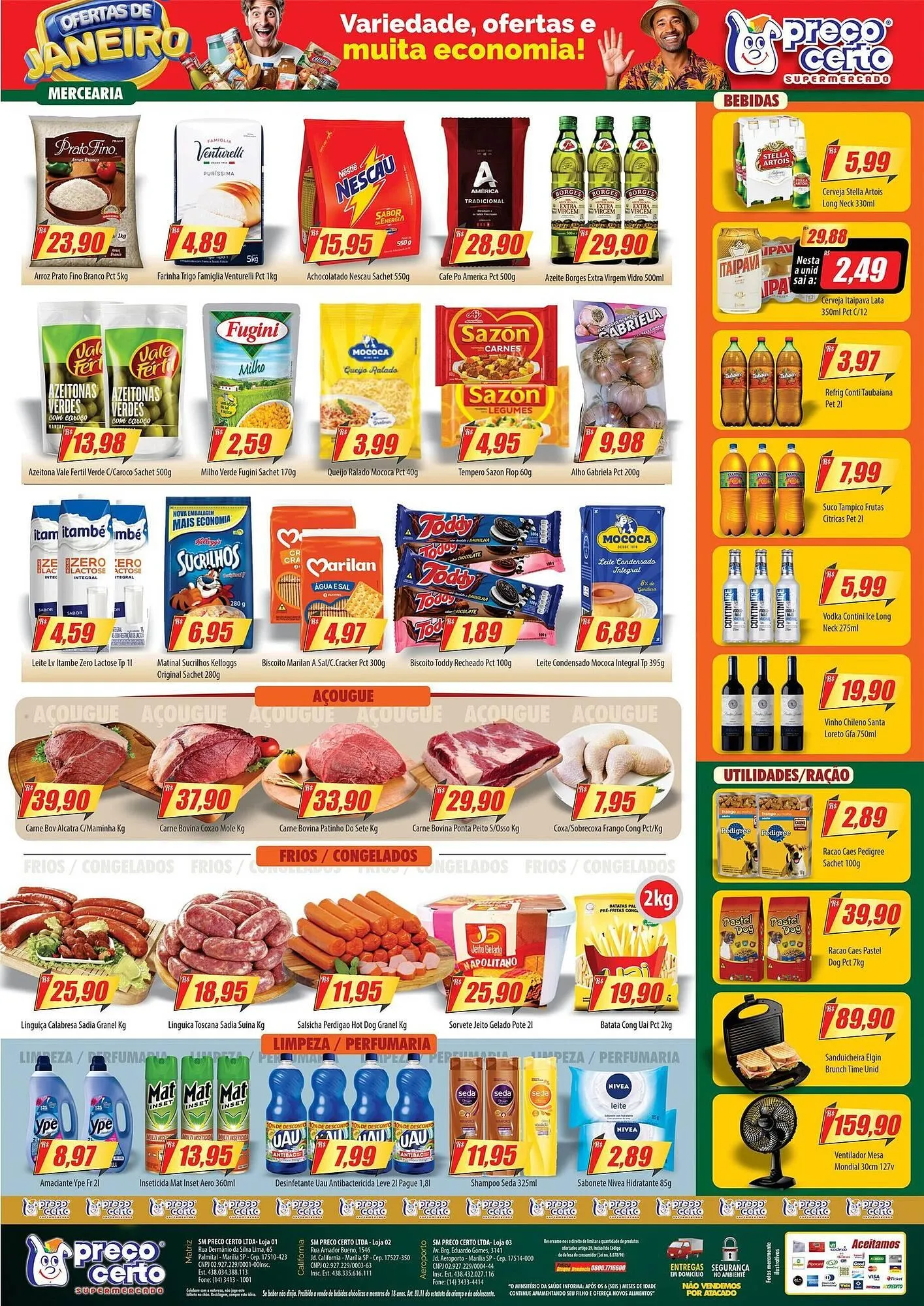 Encarte de Catálogo Preço Certo 9 de janeiro até 12 de janeiro 2026 - Pagina 2