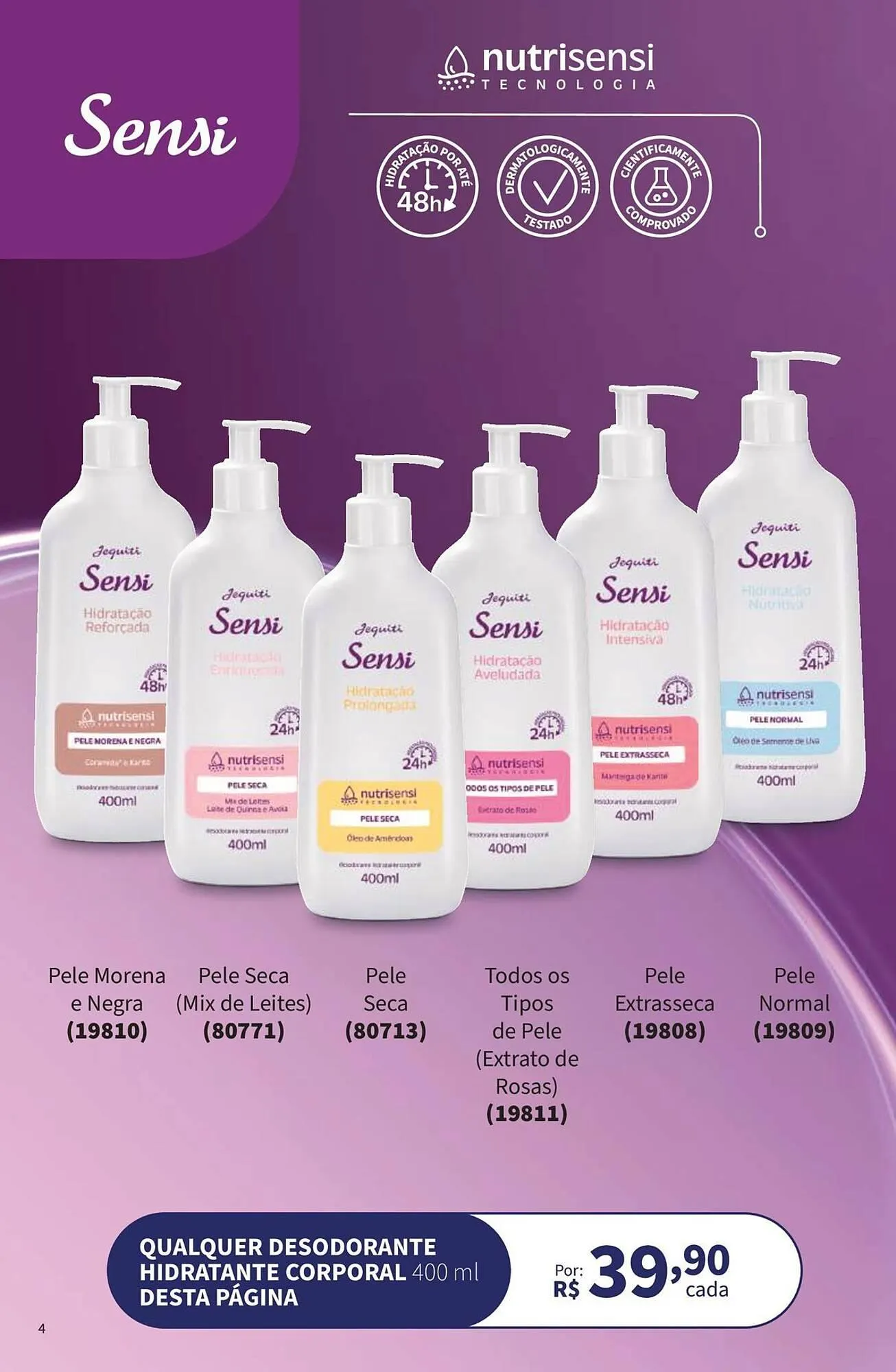 Encarte de Catálogo Jequiti 12 de maio até 31 de maio 2025 - Pagina 4