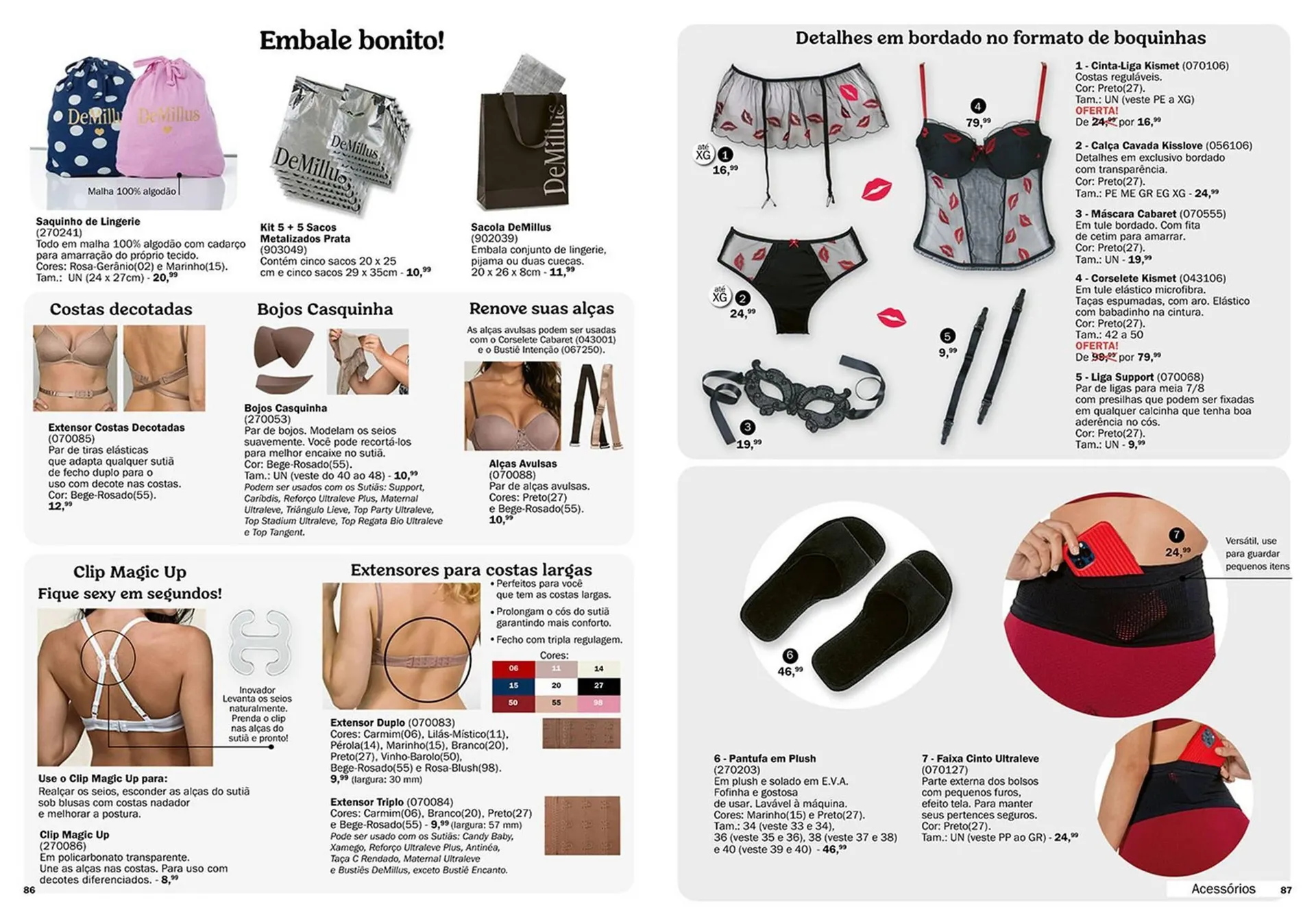 Encarte de Catálogo DeMillus 13 de março até 31 de maio 2025 - Pagina 44