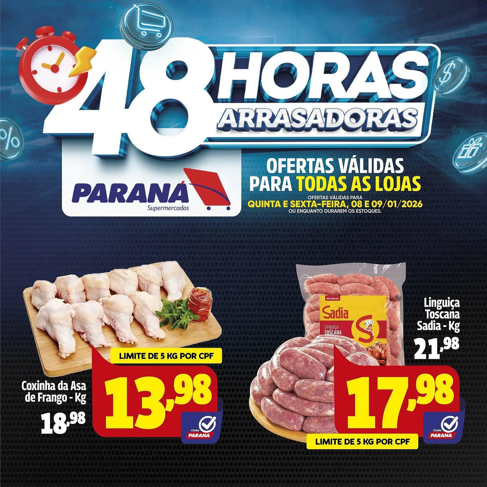 Encarte de Folheto Supermercado Paraná 8 de janeiro até 9 de janeiro 2026 - Pagina 3