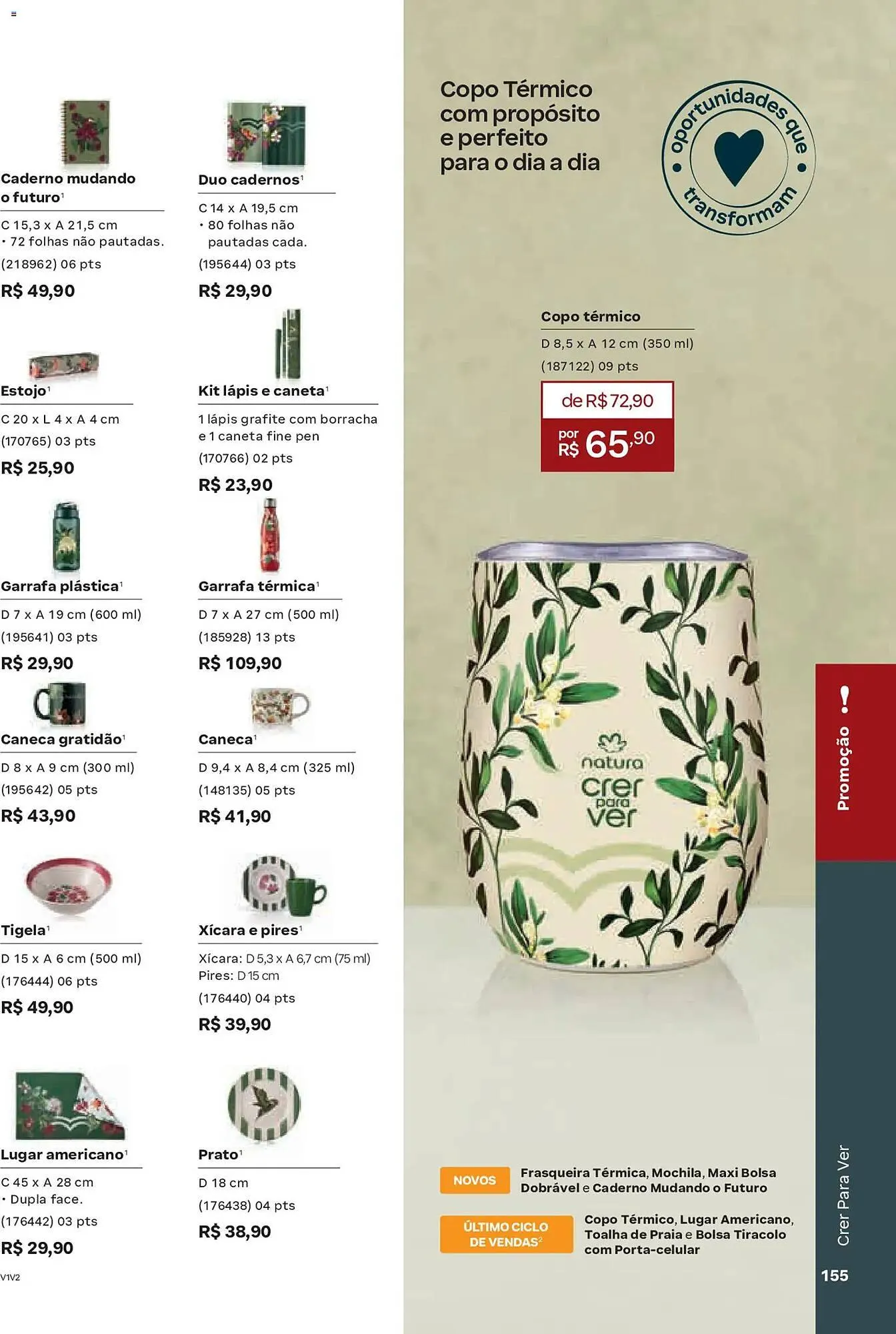Encarte de Catálogo Natura 19 de fevereiro até 12 de março 2026 - Pagina 155