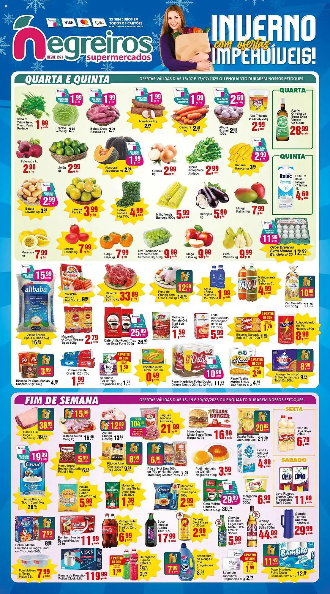 Encarte de Catálogo Negreiros 16 de julho até 23 de julho 2025 - Pagina 1