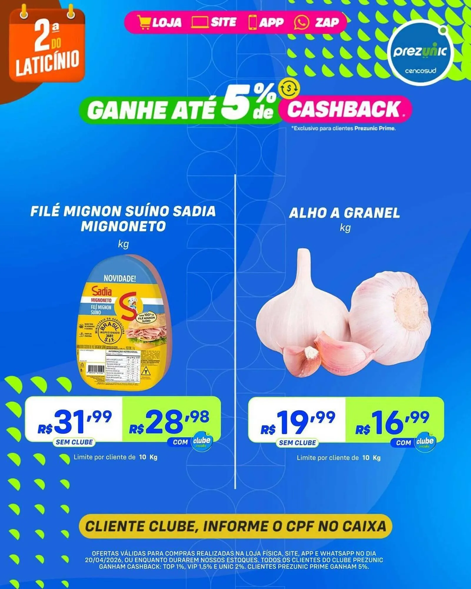 Encarte de Encarte Prezunic 20 de abril até 20 de abril 2026 - Pagina 4