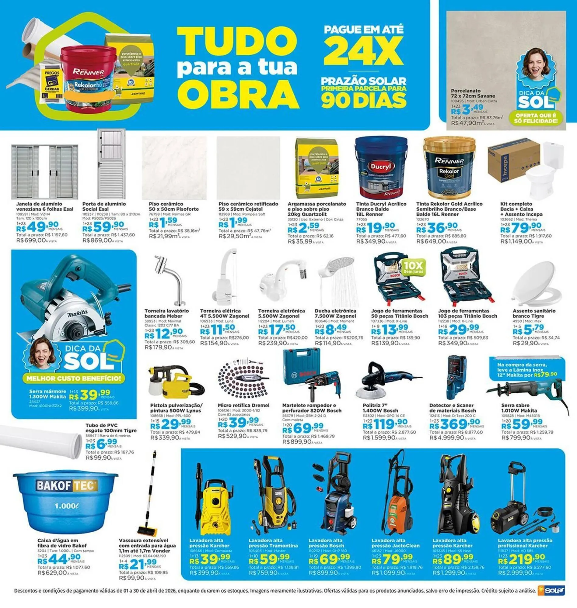 Encarte de Catálogo Lojas Solar 1 de abril até 30 de abril 2026 - Pagina 16