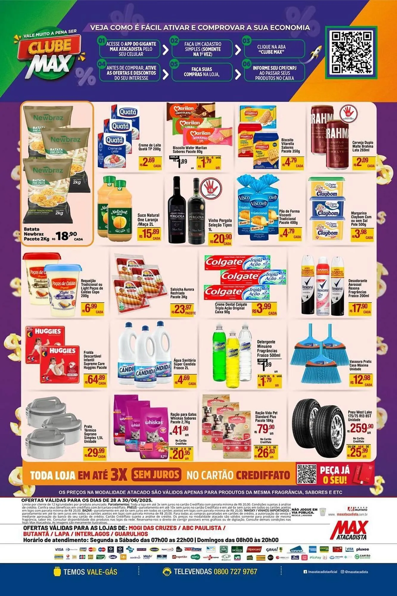 Encarte de Catálogo Max Atacadista 28 de junho até 30 de junho 2025 - Pagina 2