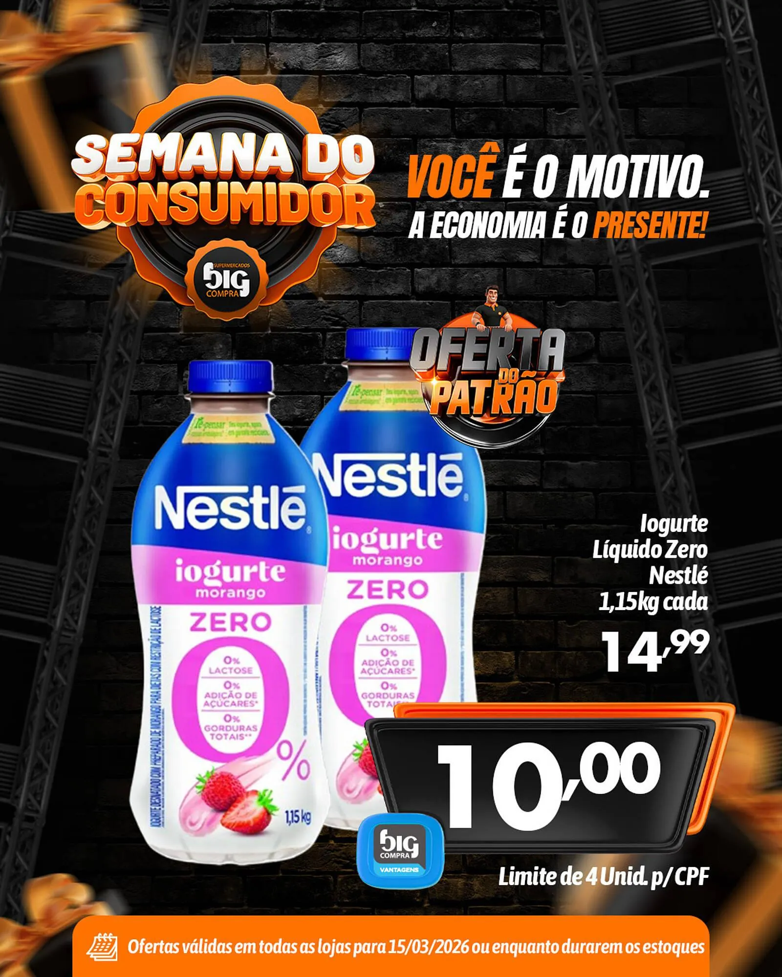 Encarte de Catálogo Supermercados Big Compra 15 de março até 15 de março 2026 - Pagina 3