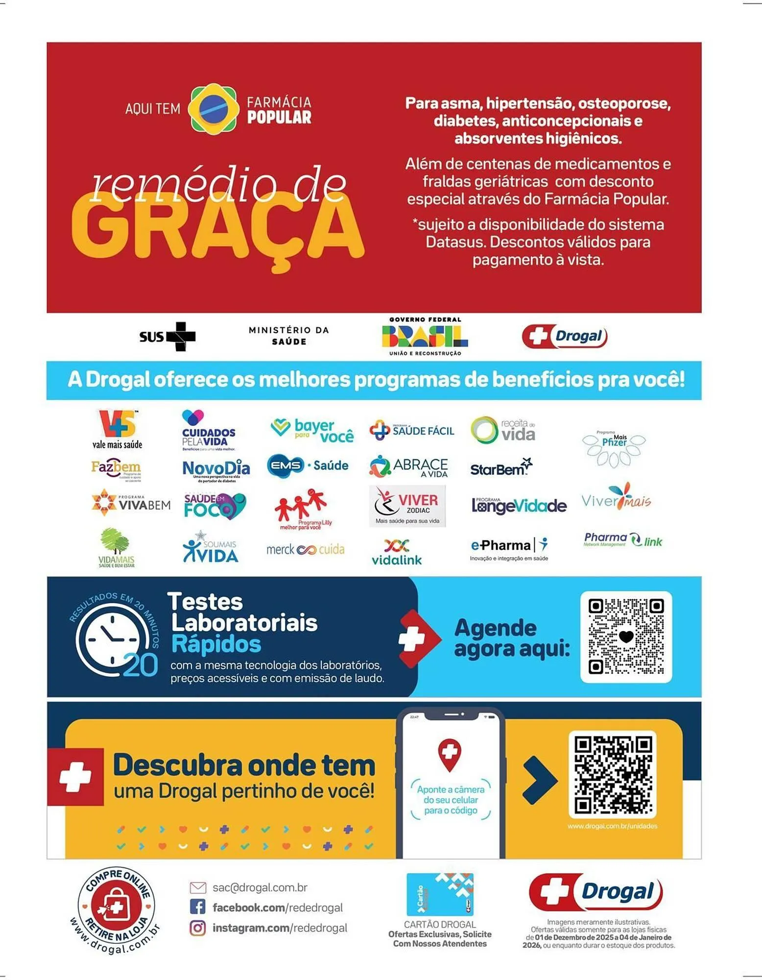 Encarte de Folheto Drogal 1 de dezembro até 4 de janeiro 2026 - Pagina 32