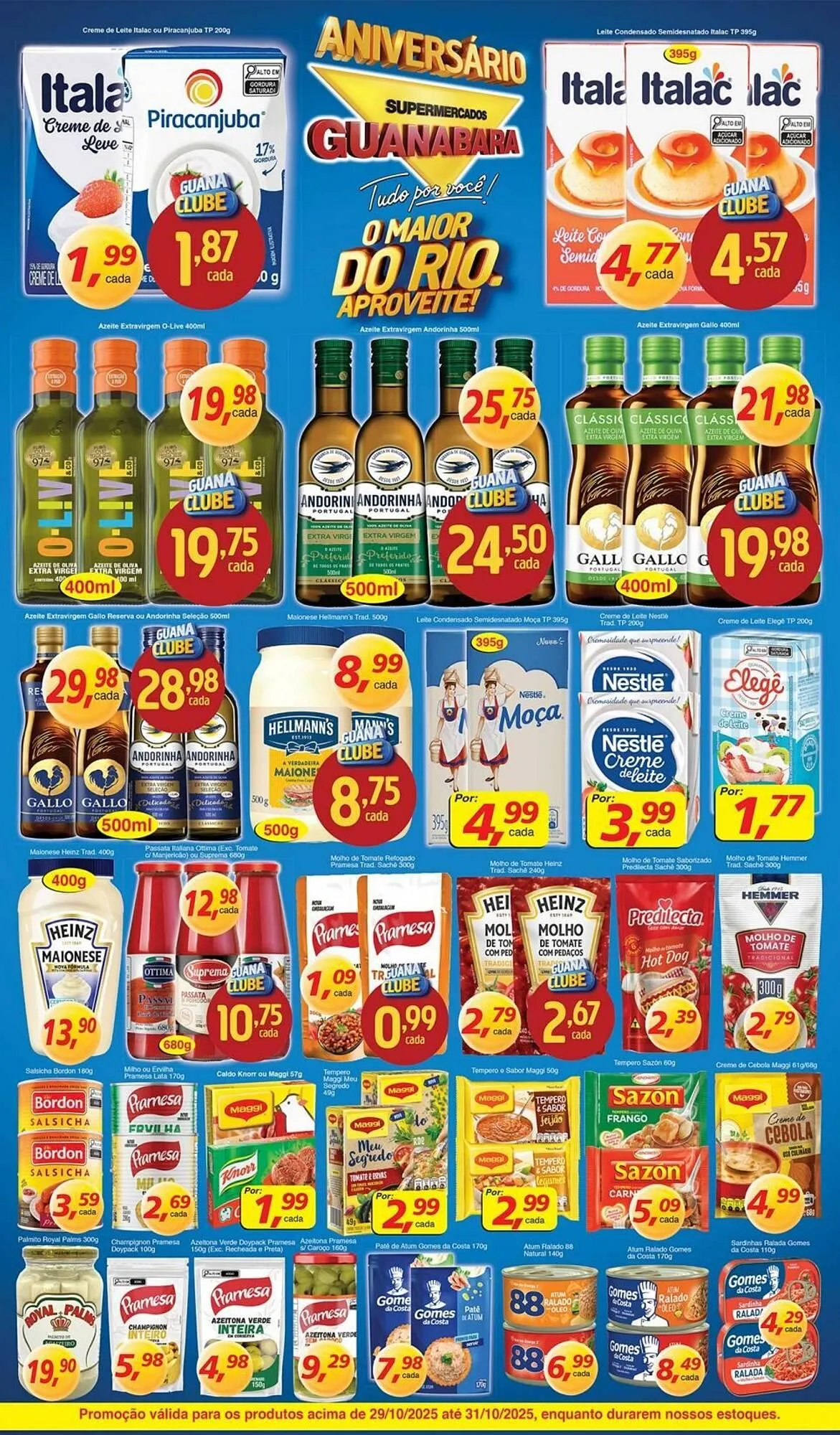 Encarte de Encarte Supermercados Guanabara 29 de outubro até 3 de novembro 2025 - Pagina 3