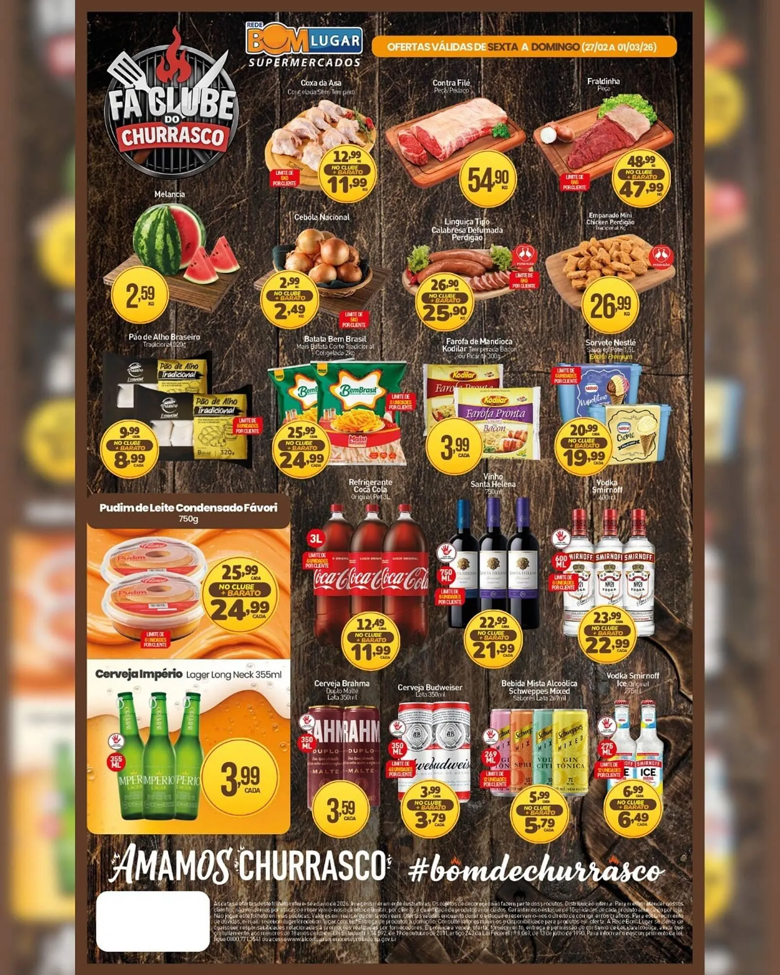 Encarte de Folheto Rede Bom Lugar 27 de fevereiro até 28 de fevereiro 2026 - Pagina 3