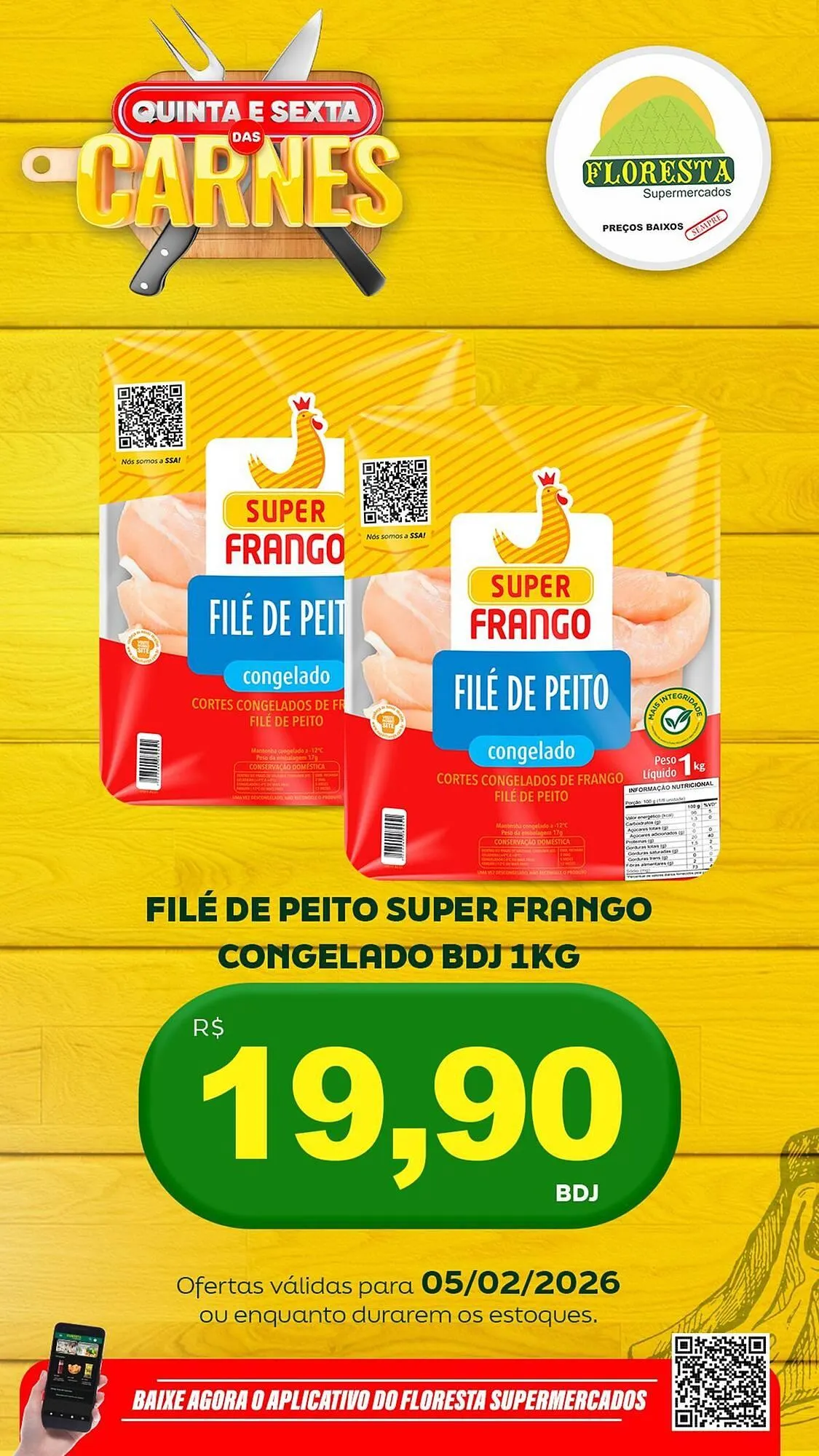 Encarte de Catálogo Floresta Supermercados 5 de fevereiro até 6 de fevereiro 2026 - Pagina 28